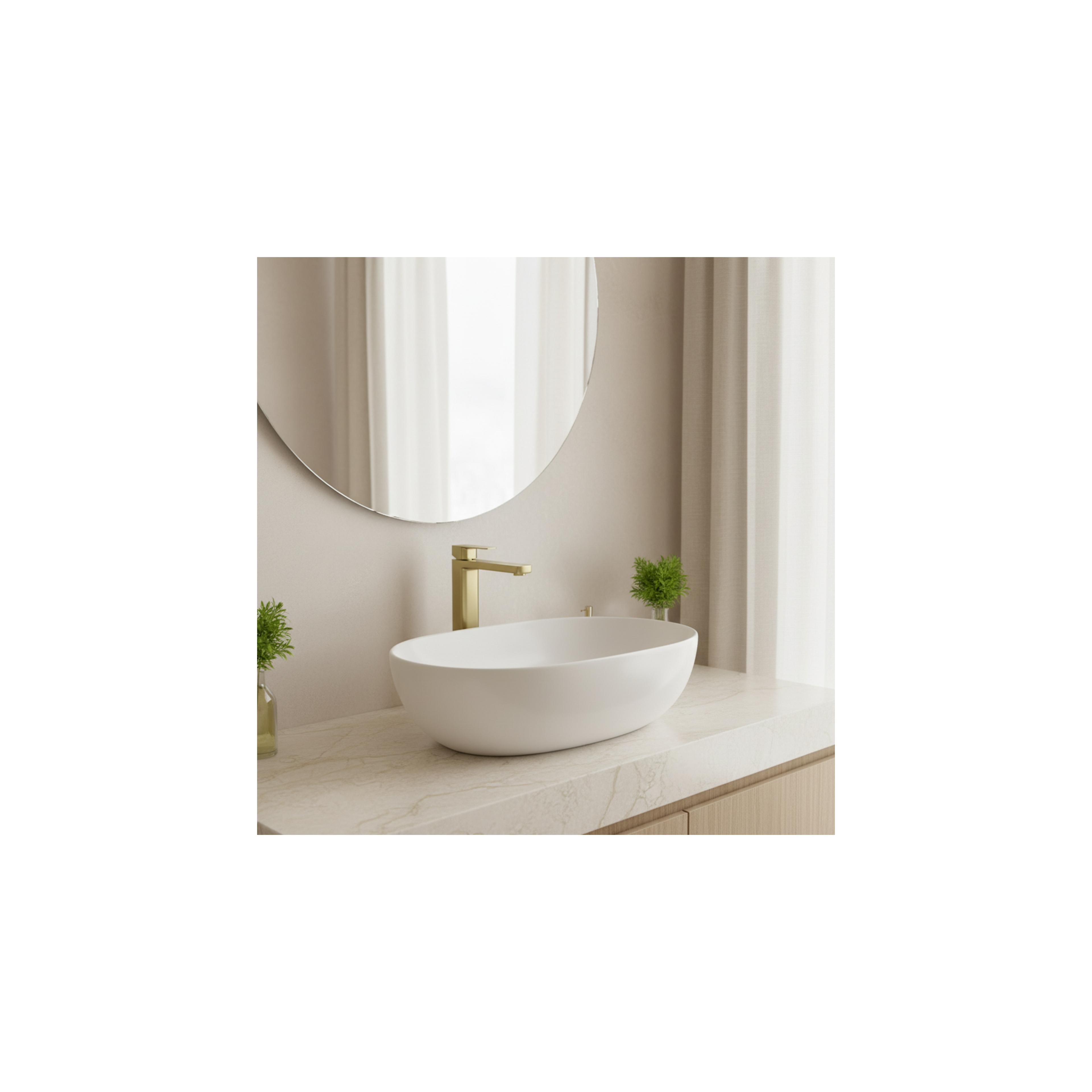 Robinet de salle de bain Rea Arlo Brush Gold