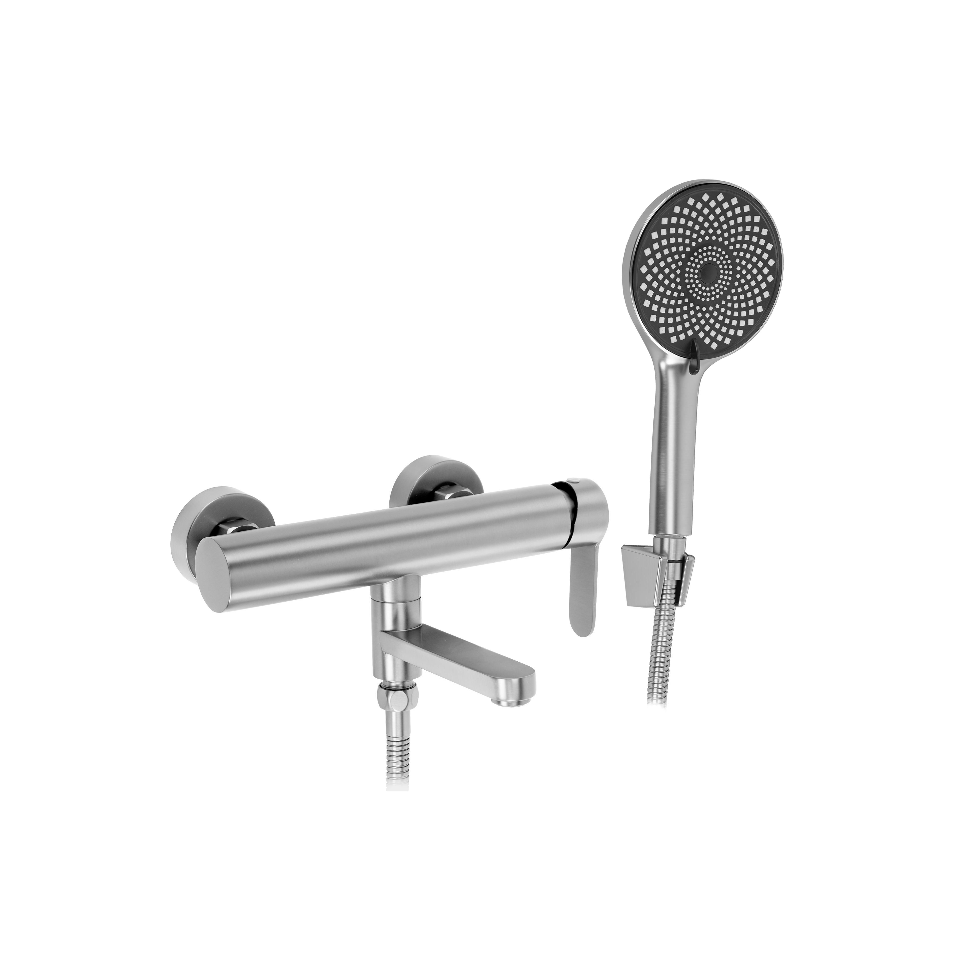 Baterie pentru cadă Rea Arcos Brushed Nickel