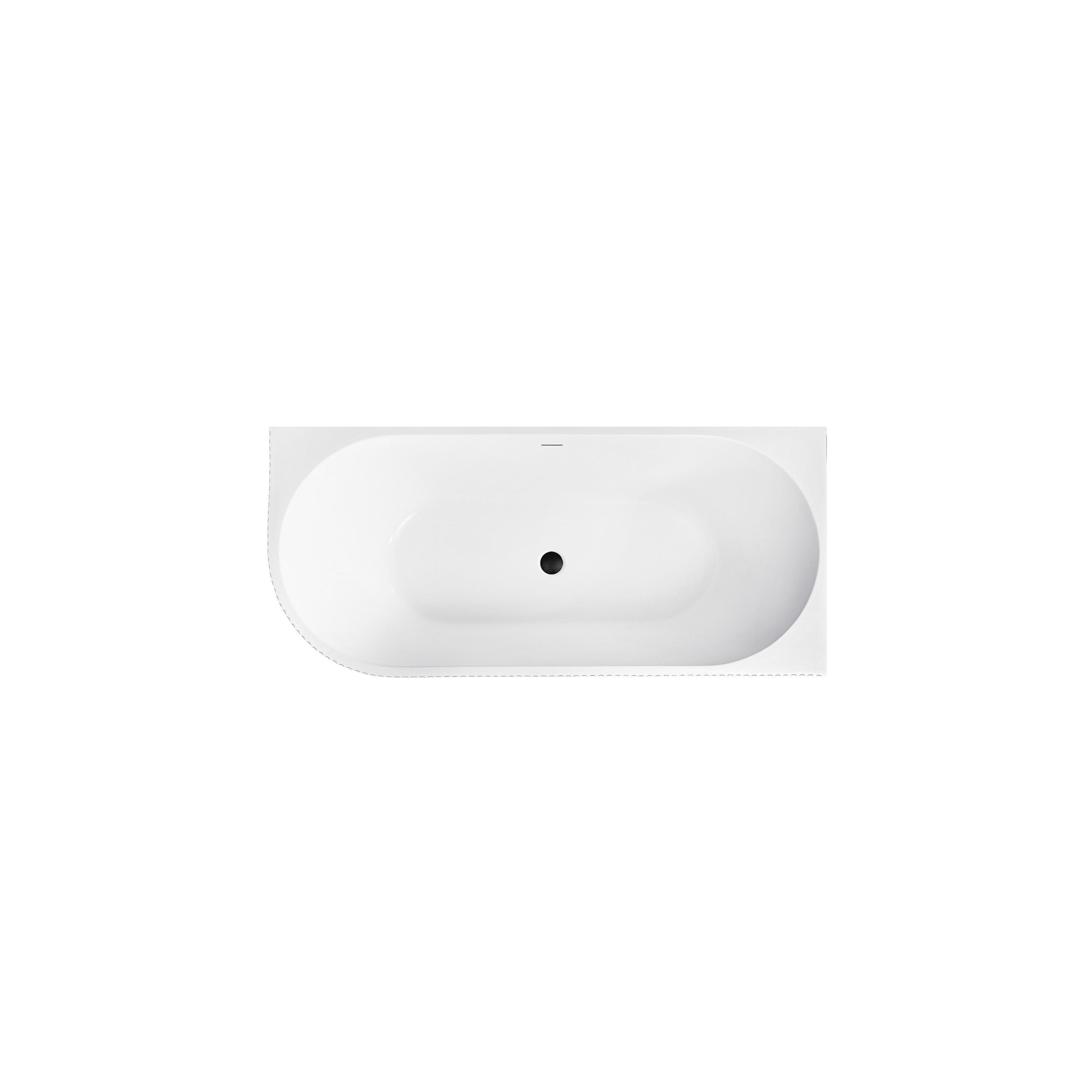 Bathtub Corner Acrylic WENUS RIGHT 170