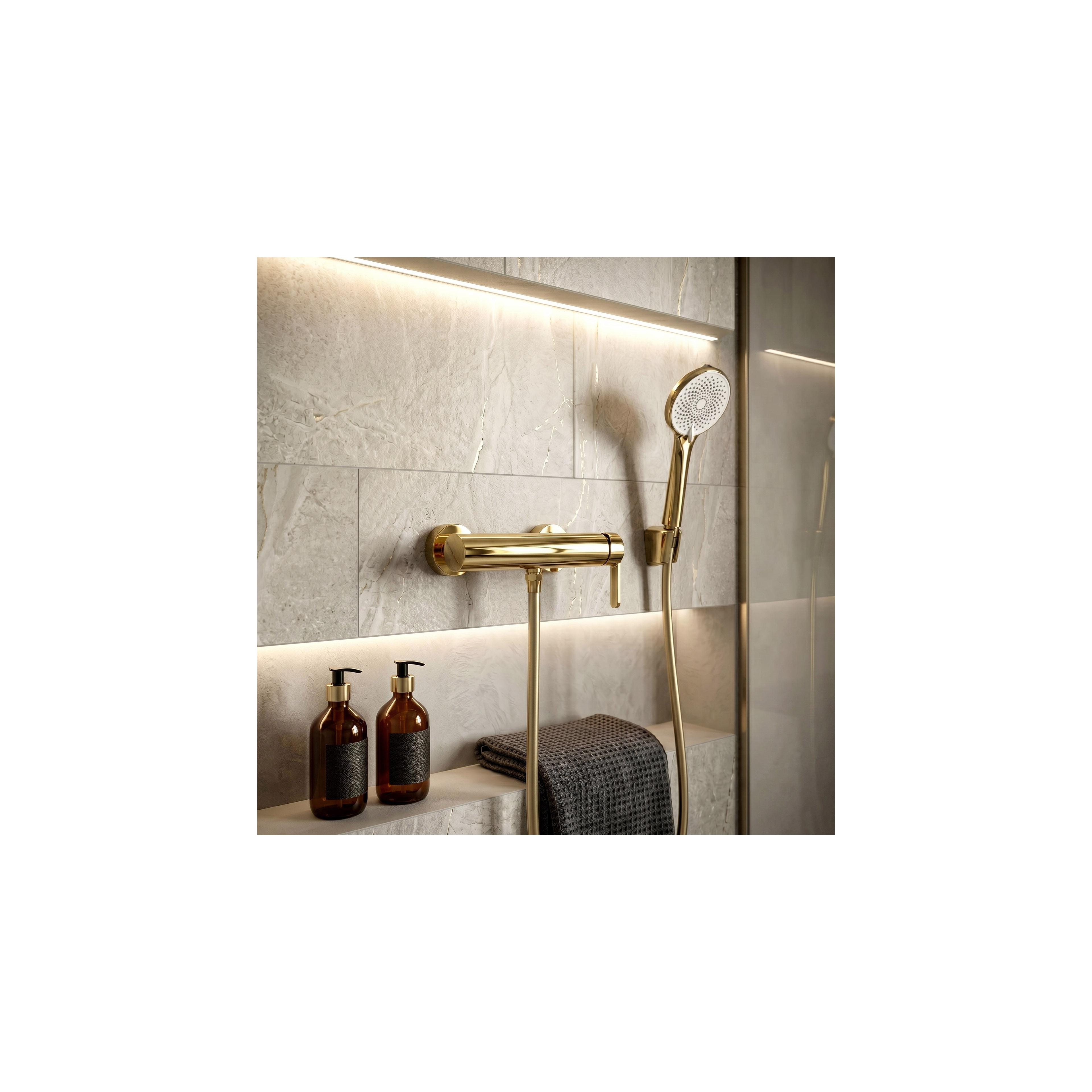Anti-twist shower hose Rea Gold 150 cm
