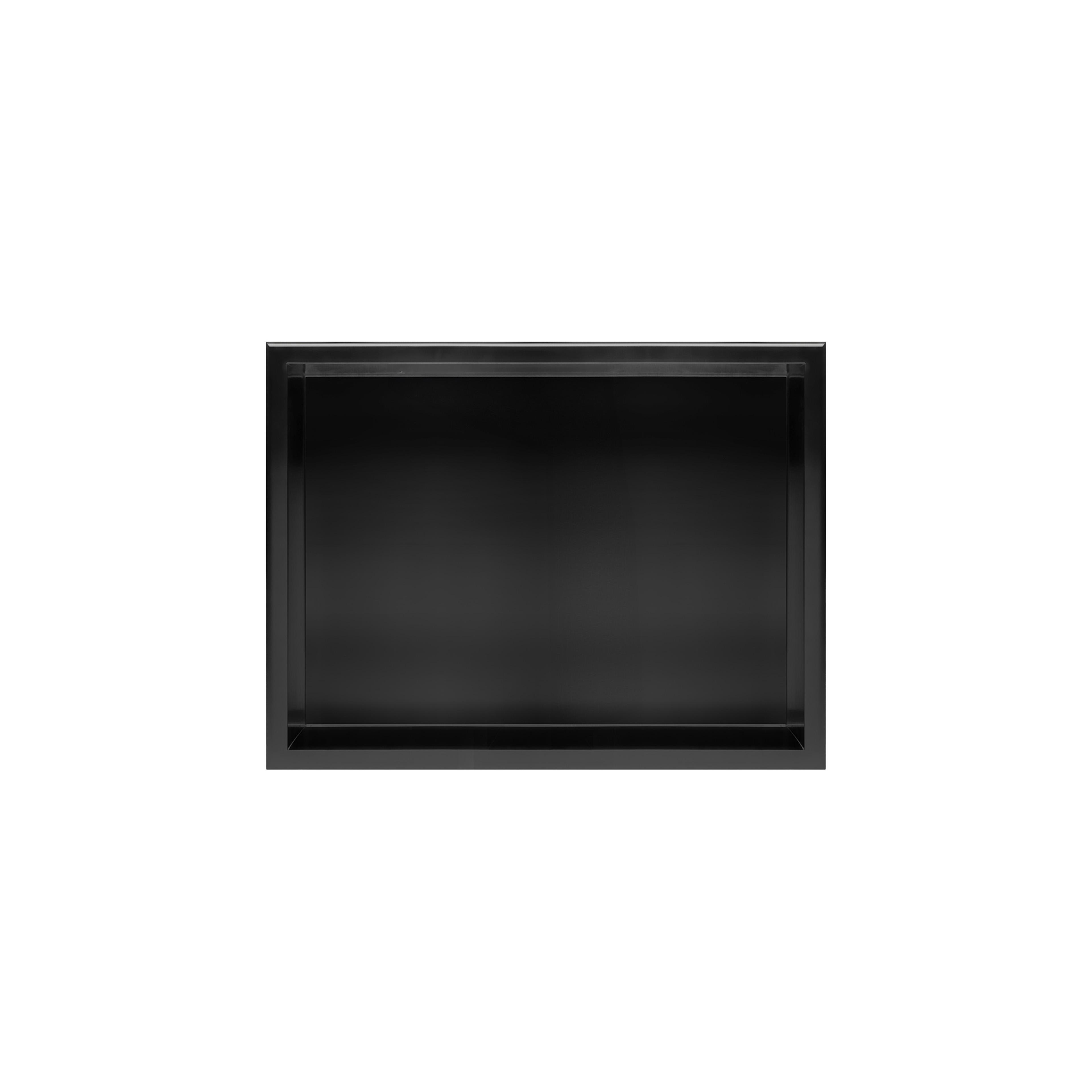 bathroom shelf 30x45 matte black