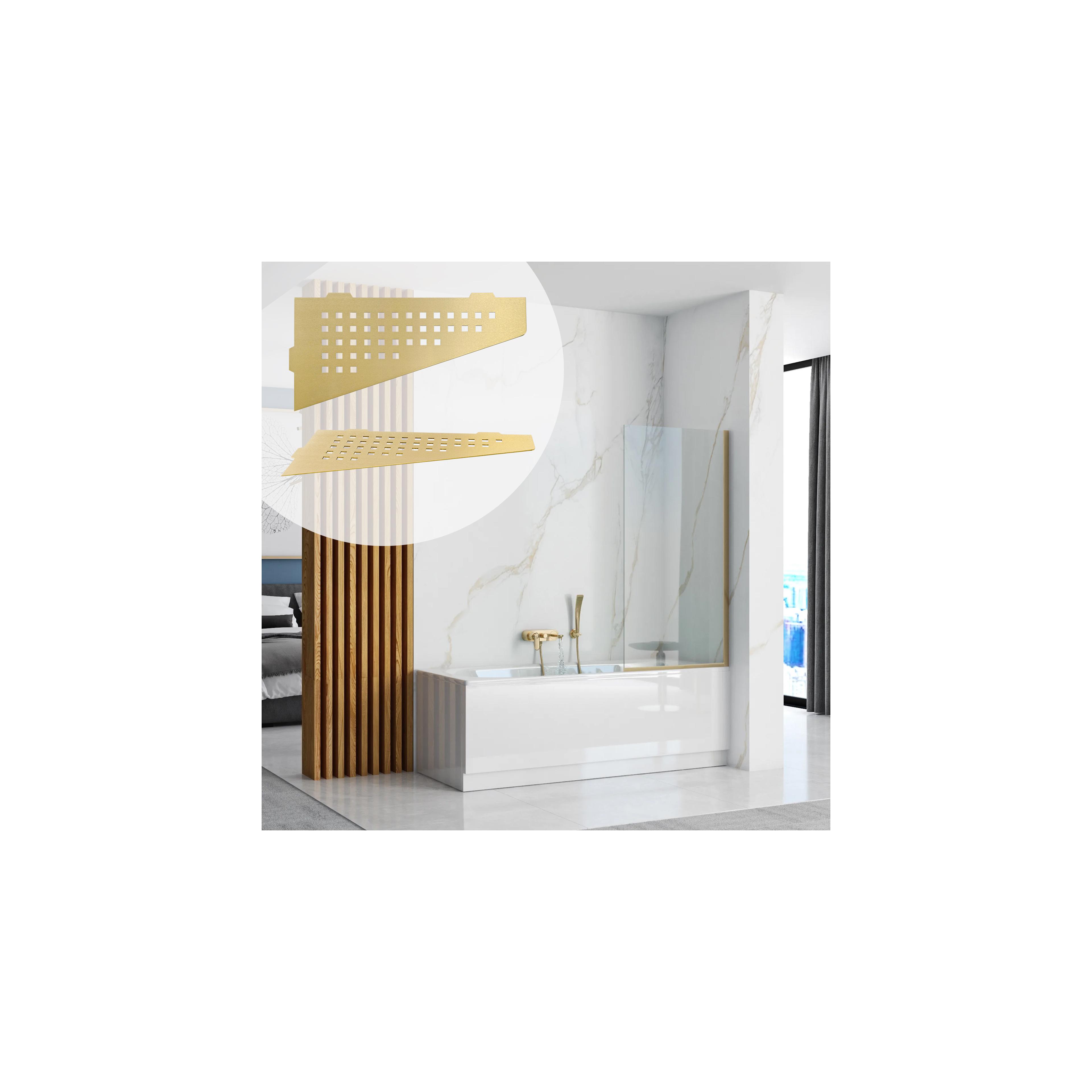 Vannitoa riiul SF05 gold brush