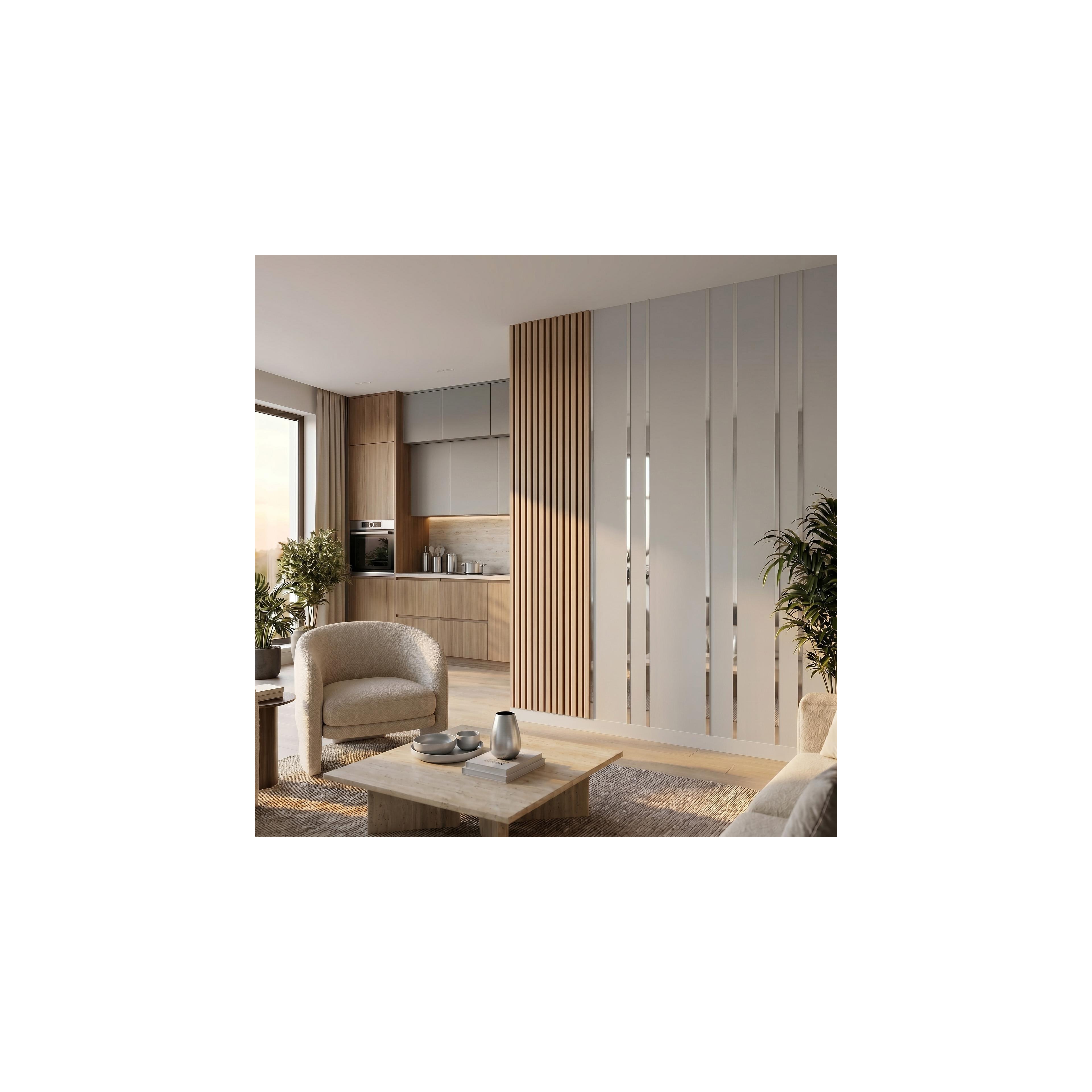 Self-adhesive decorative trim Rea P14454CC 3,8cm Silver