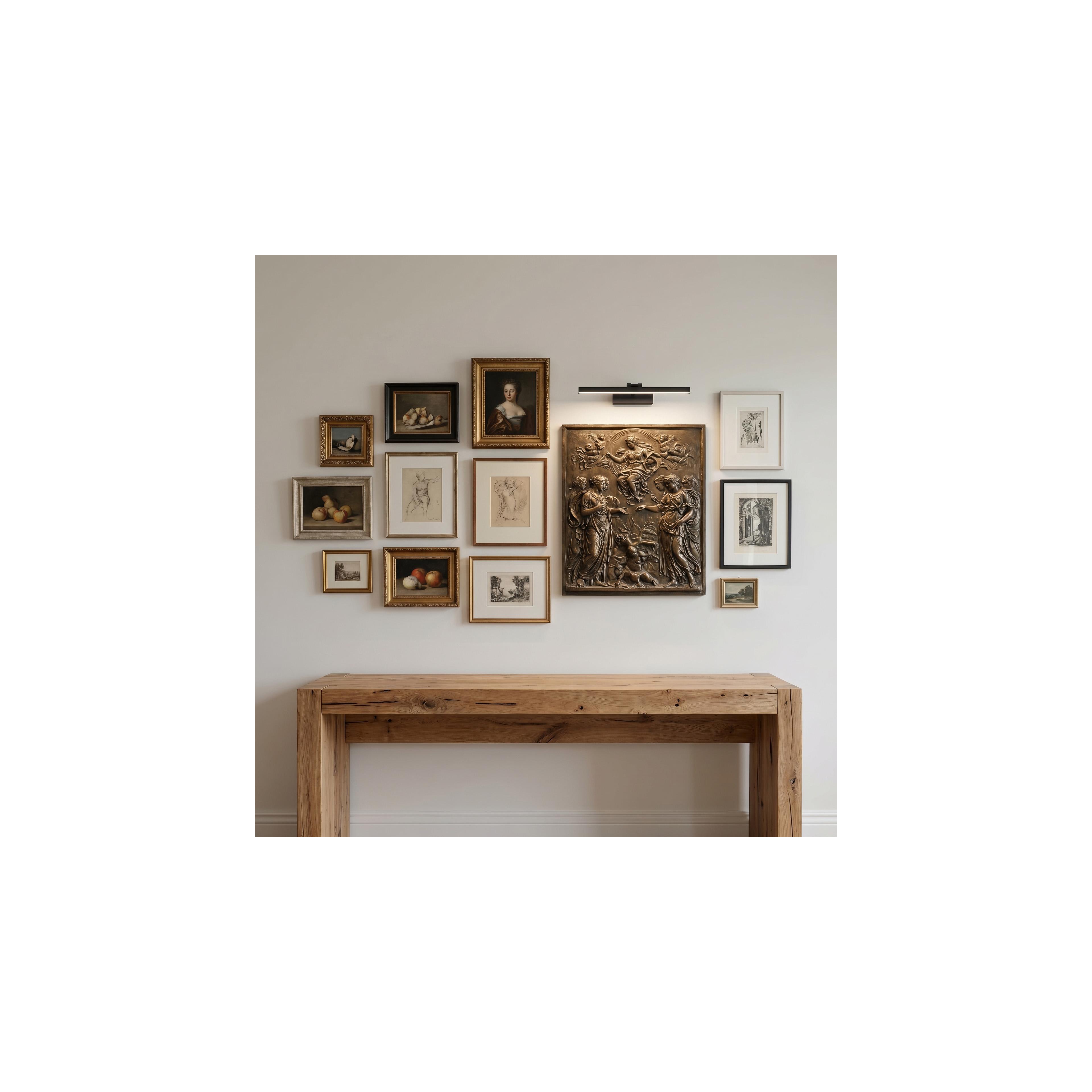 Bad LED-Wandleuchte APP1866-1W 40 cm Black