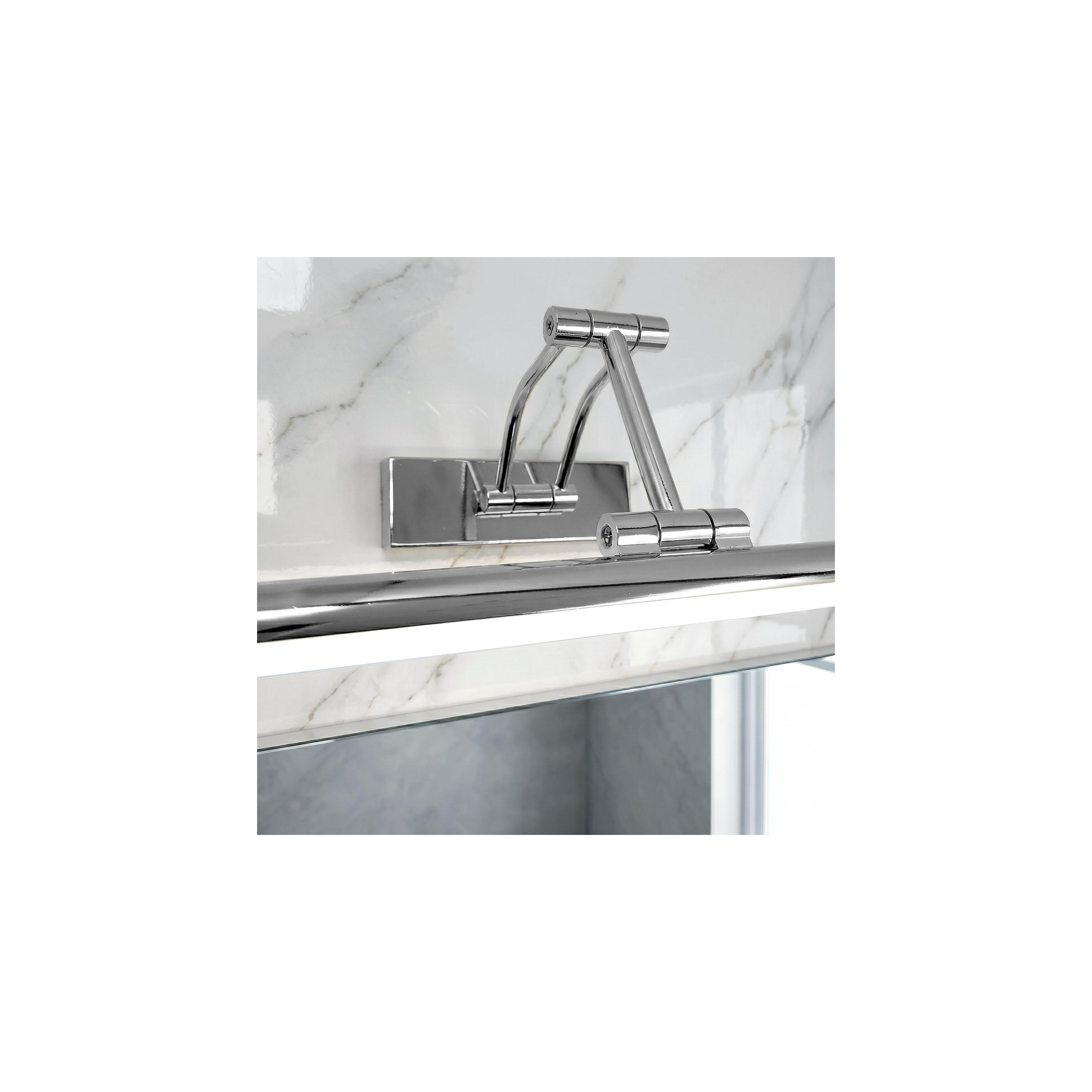 Badrum vägg LED-lampa SWE017-1W 60cm Chrome