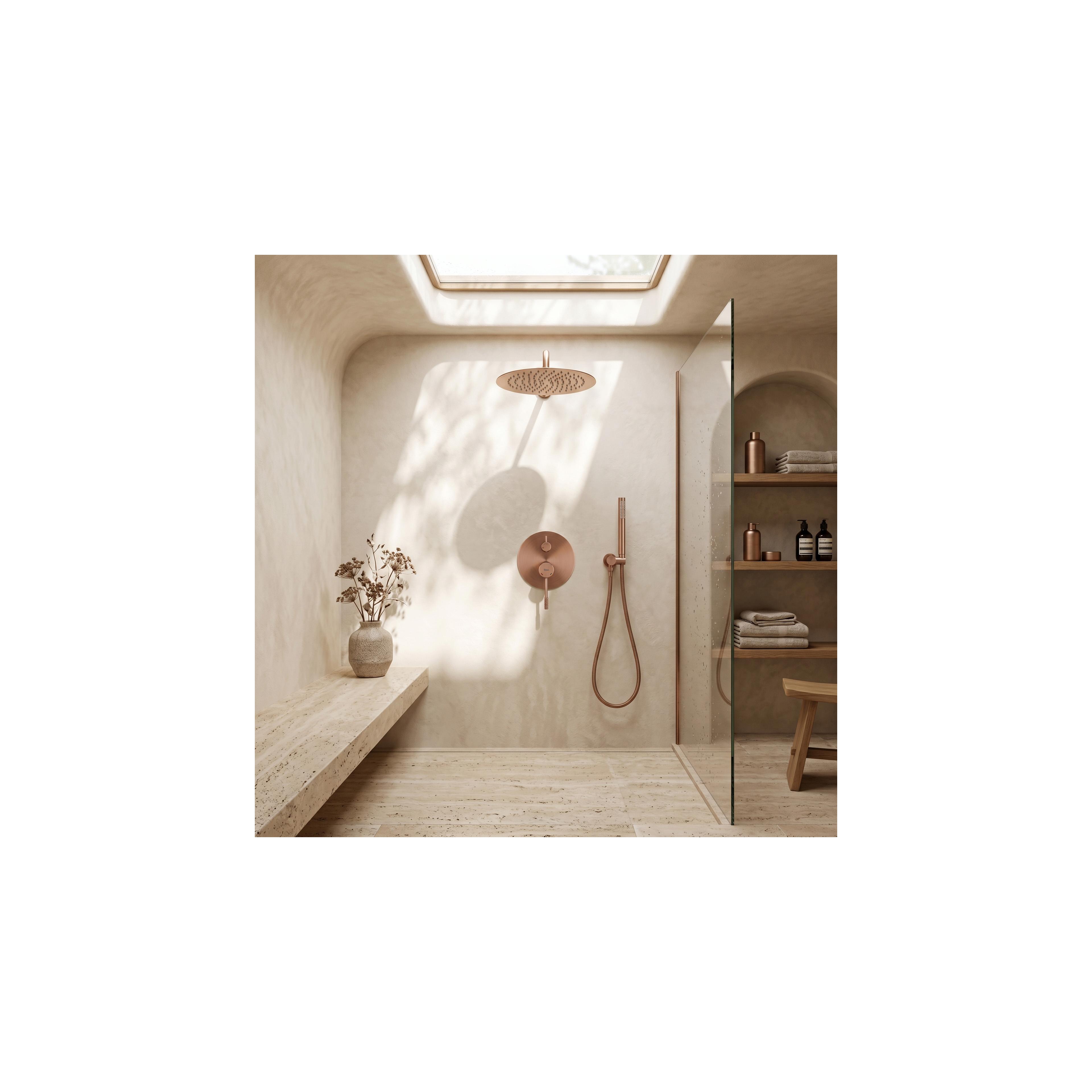 Shower system Rea Venti Brush Copper + BOX