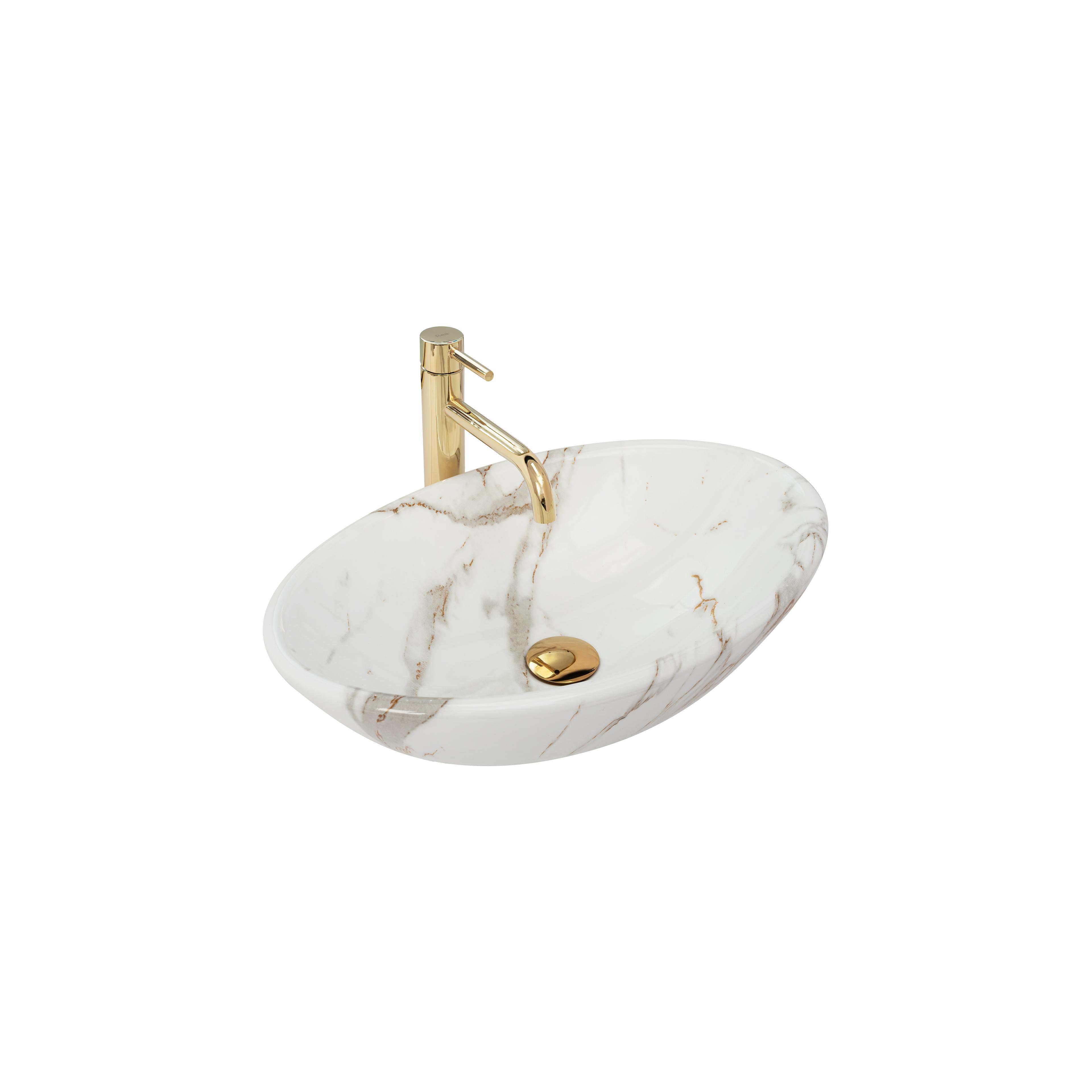 REA Pamela Pamela Aiax Shiny countertop izlietne