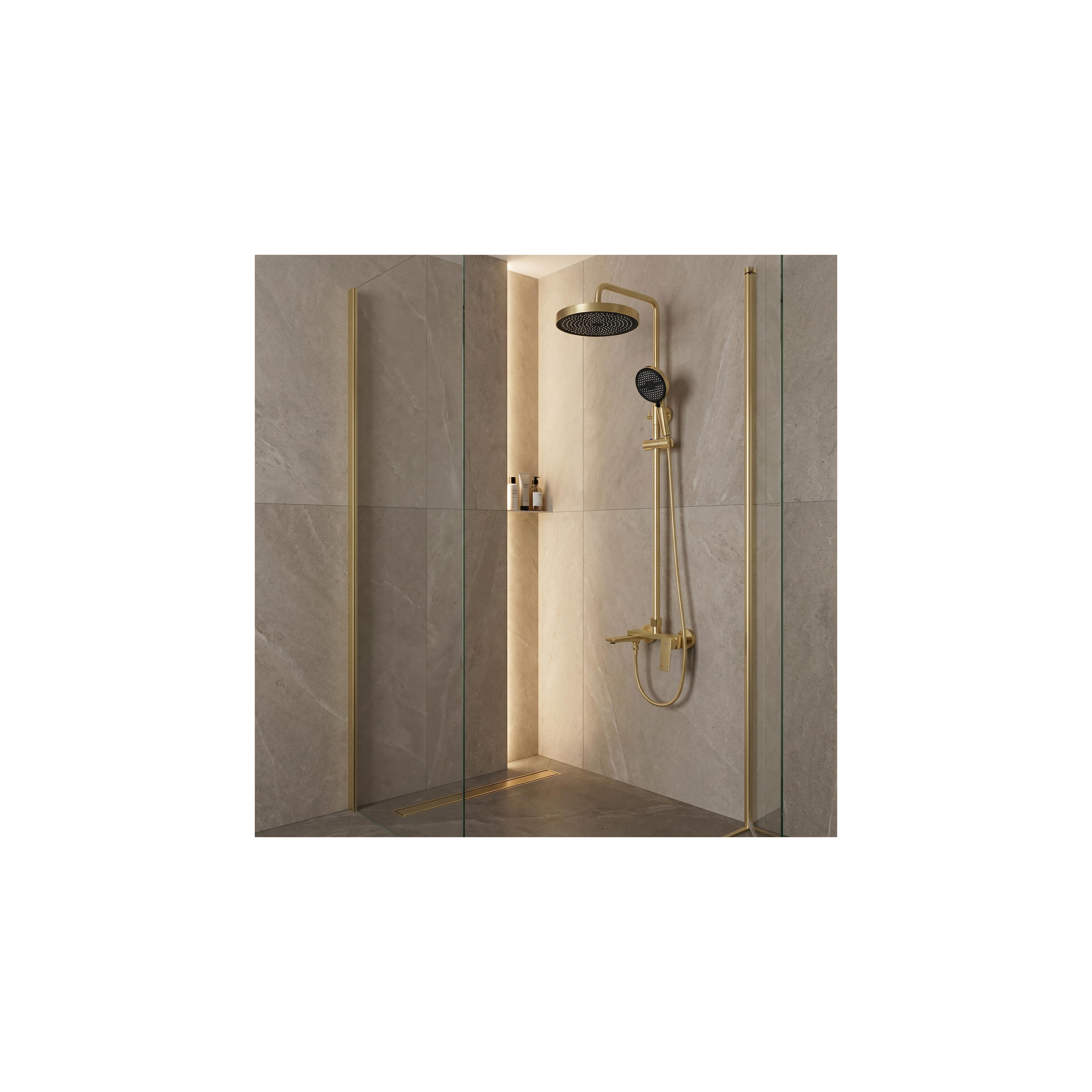 Shower set Rea Prime Brush Gold