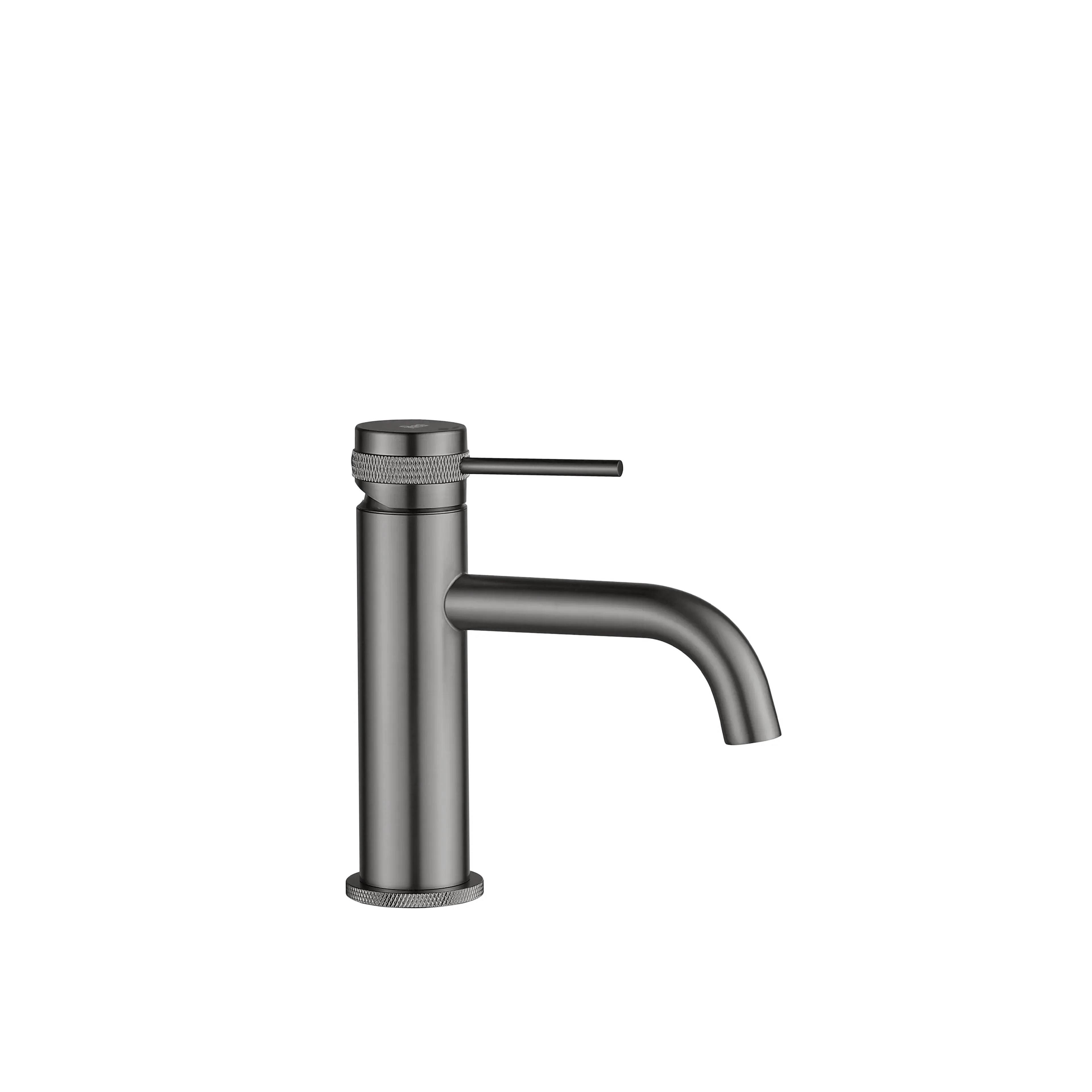 REA Lungo Grip Torneira Lavatório Gun Grey Ouro Escovado Baixa