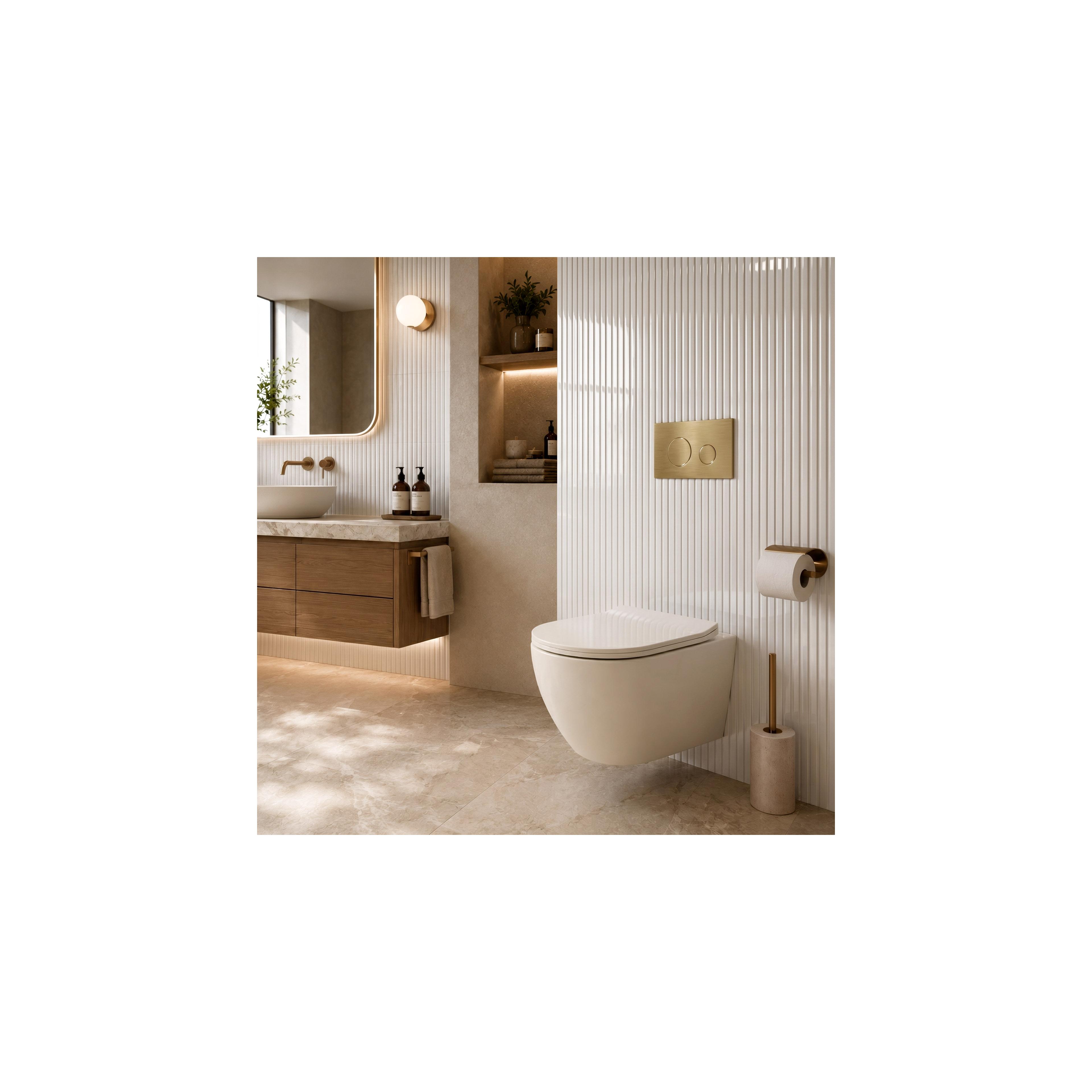 Misa WC podwieszana REA Focus Tornado Creme