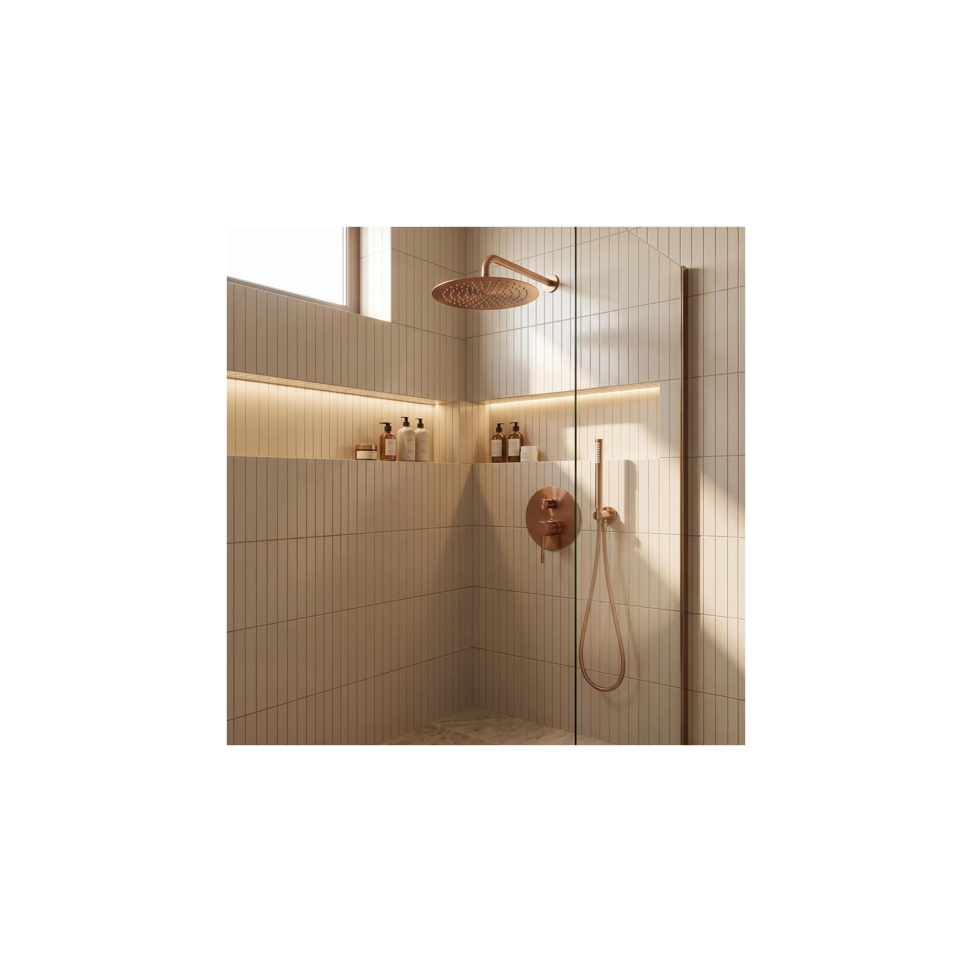 Shower system Rea Venti Brush Copper + BOX