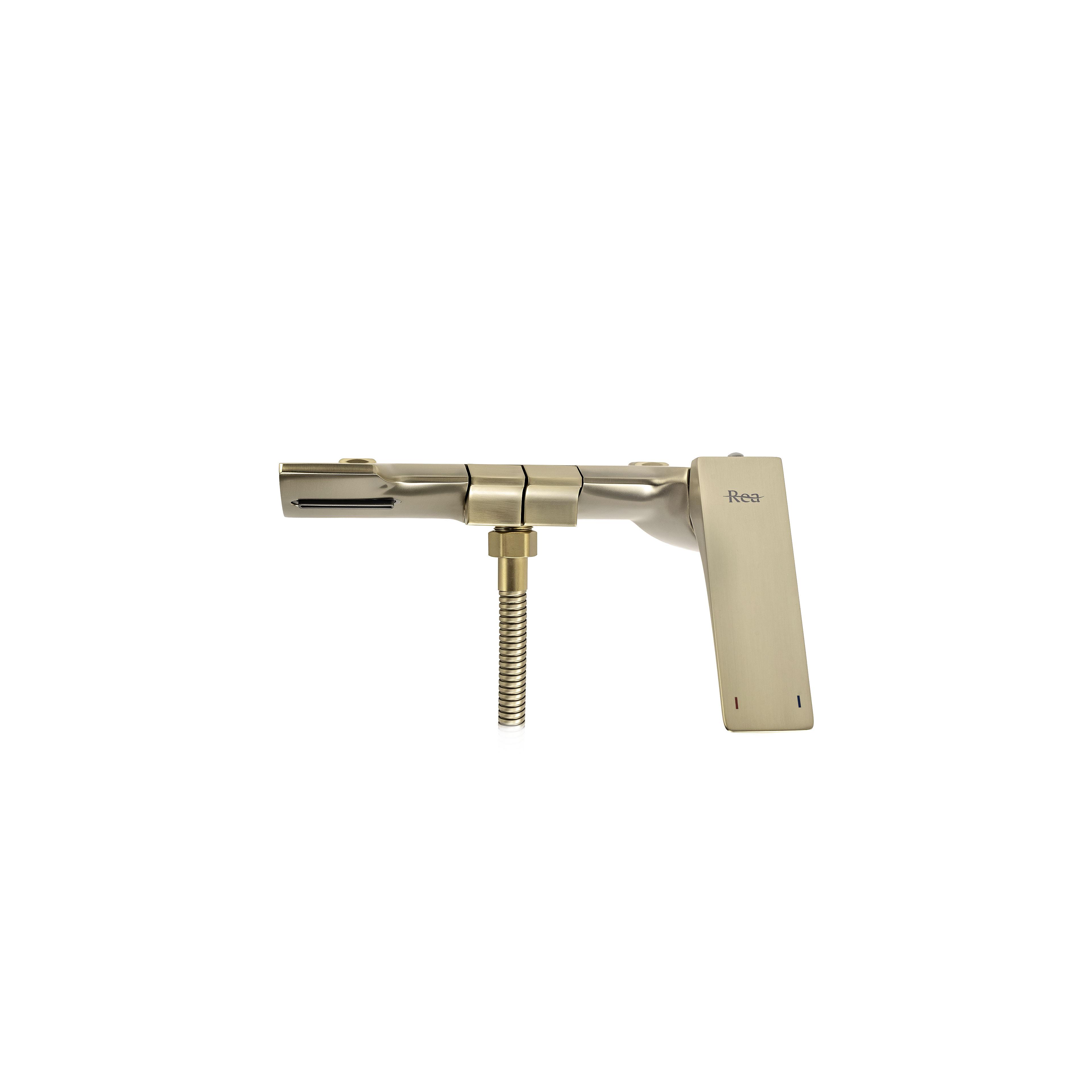 Wannenarmatur PREMIUM REA Joe Brush Gold