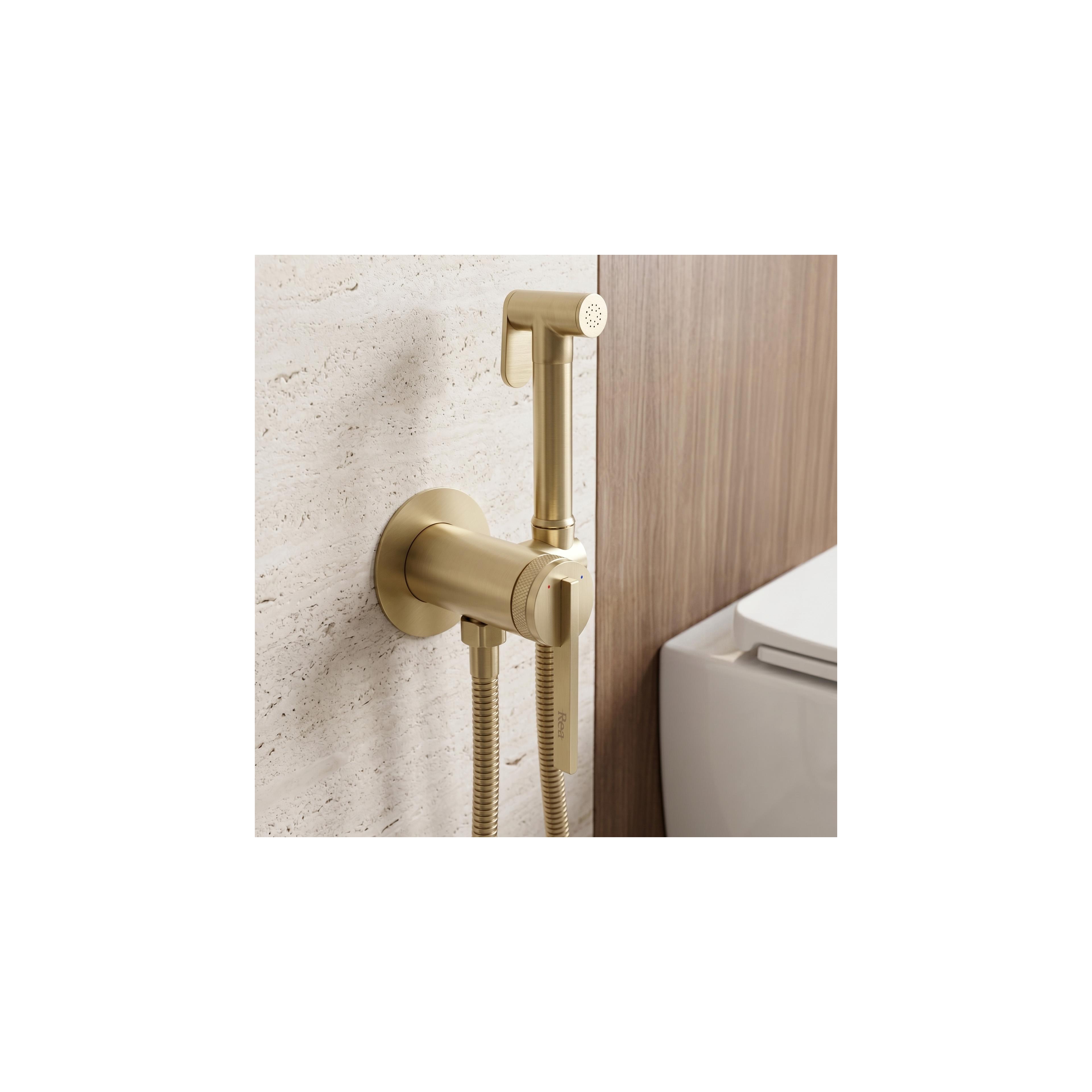 Bidet faucet Rea Grace Brush Gold