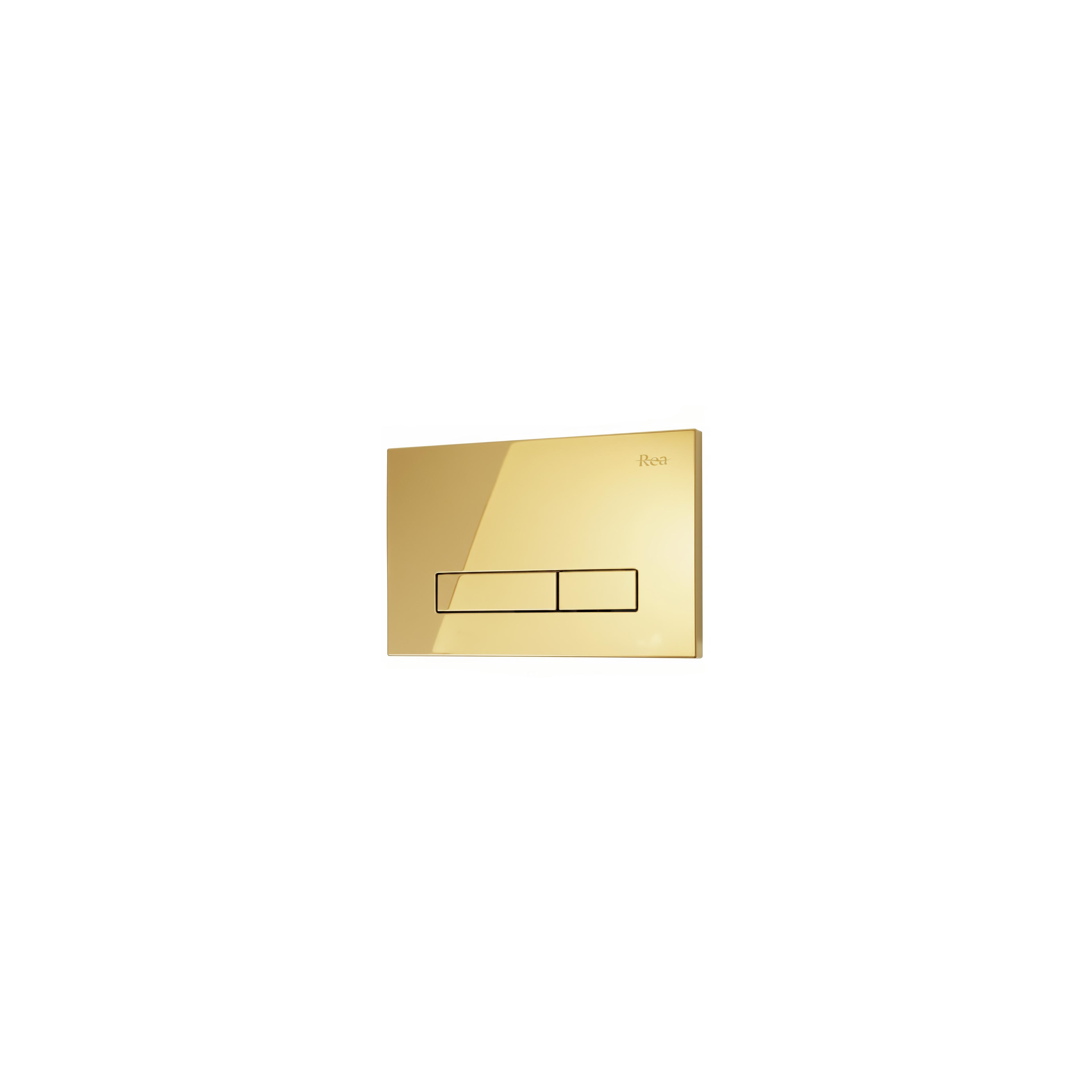Plaque de commande WC type Rea HD K011A-Q Gold