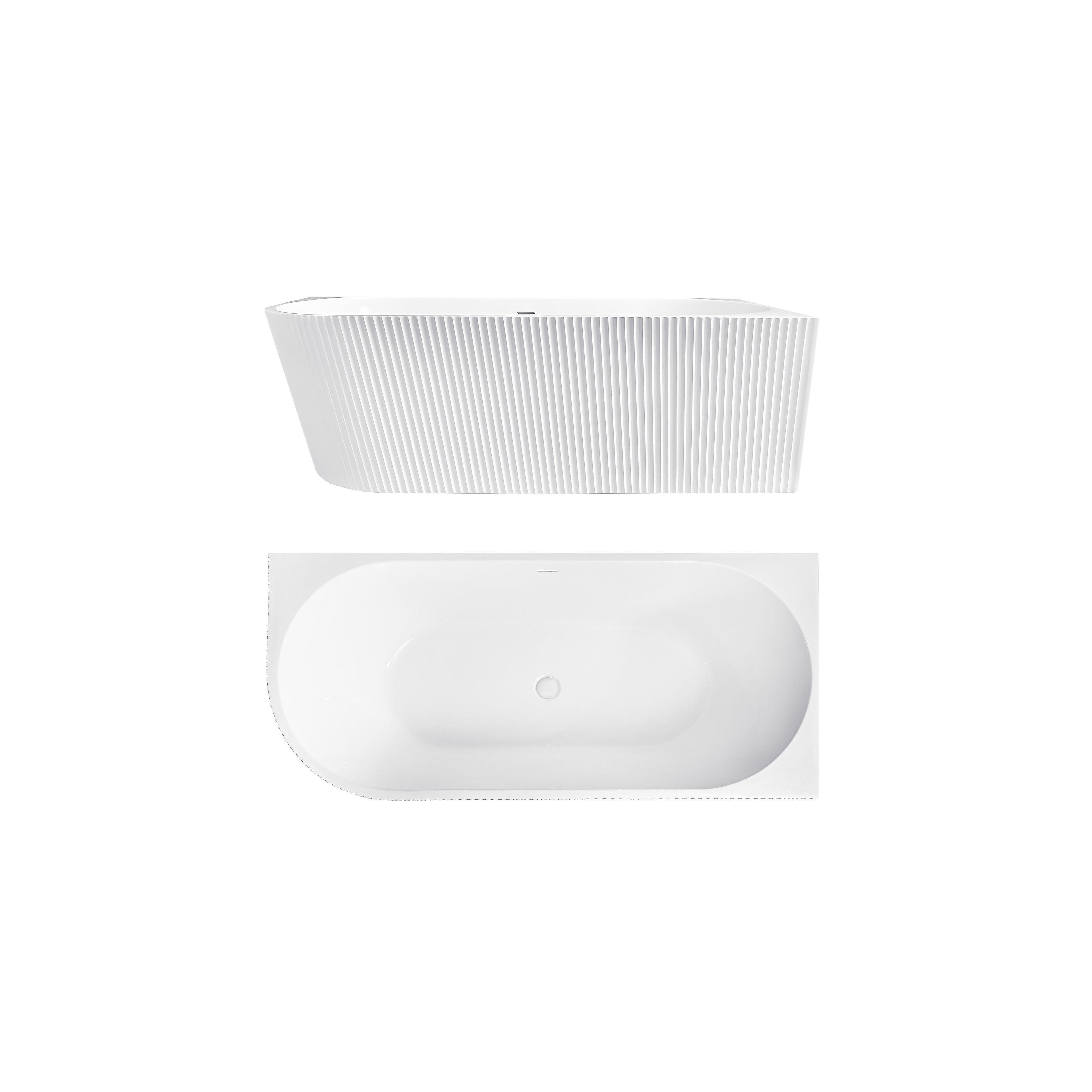 Bathtub Corner Acrylic WENUS RIGHT 170