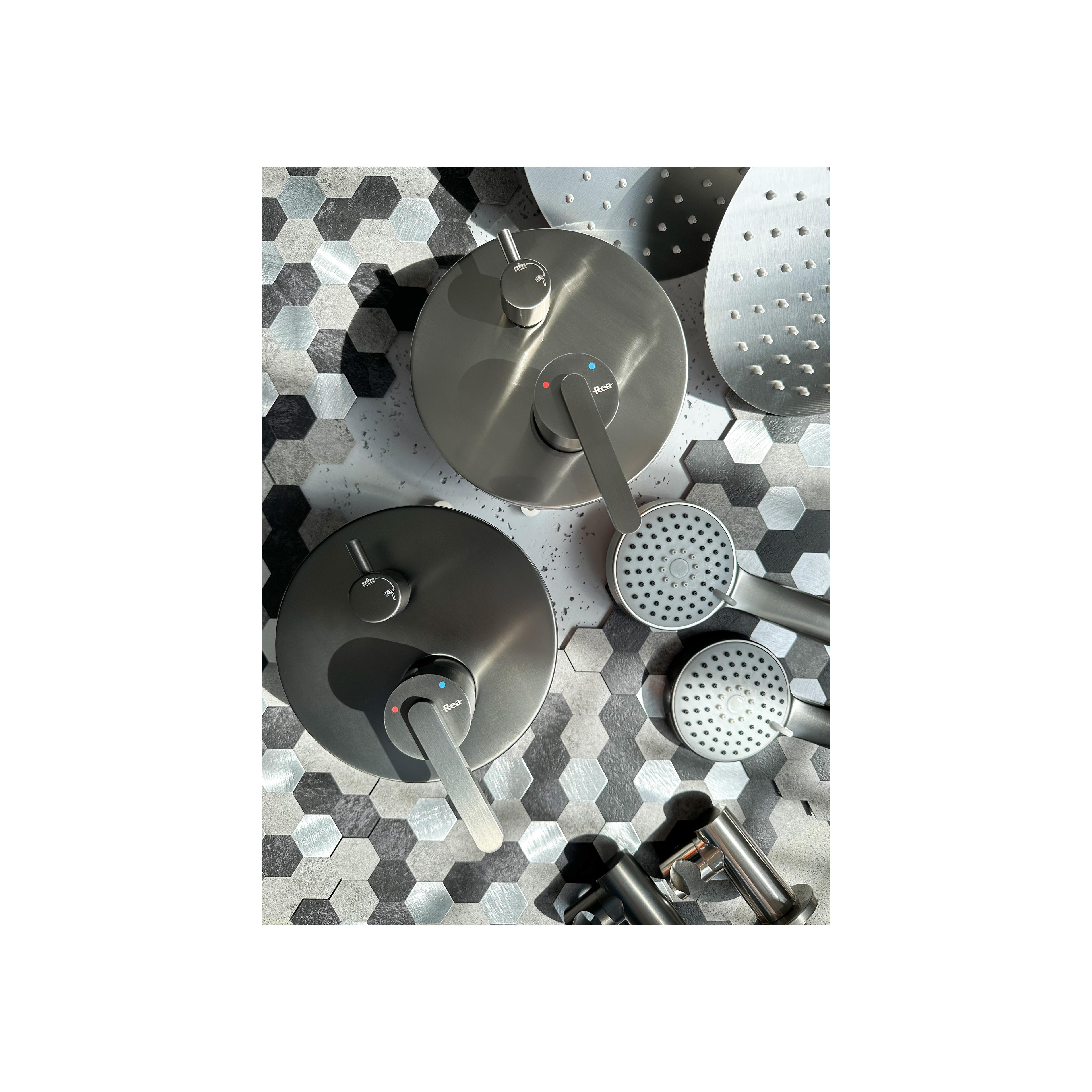 Set de dus incastrat Rea Ontario Gun Grey + BOX