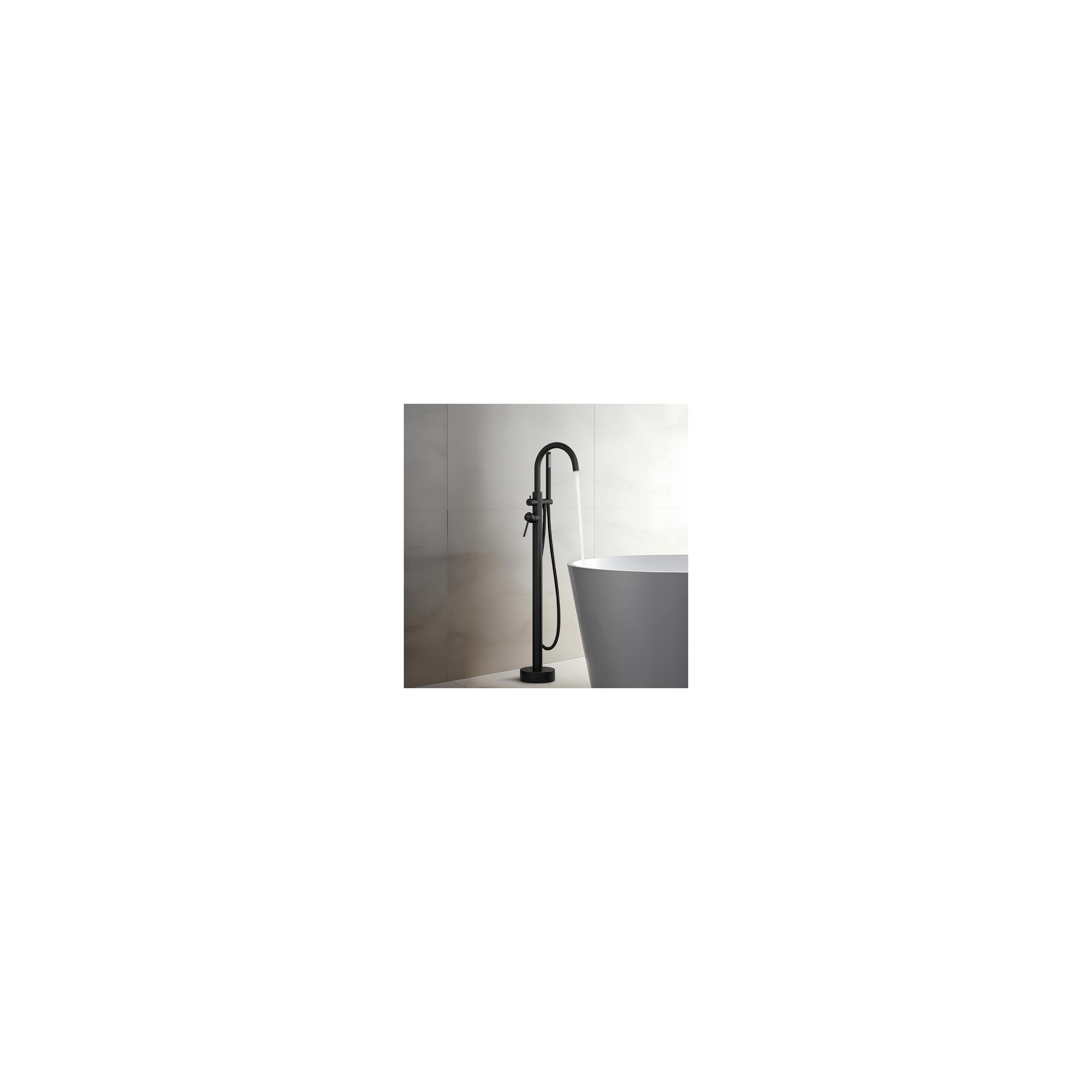 Free-standing faucet Rea Lungo Black
