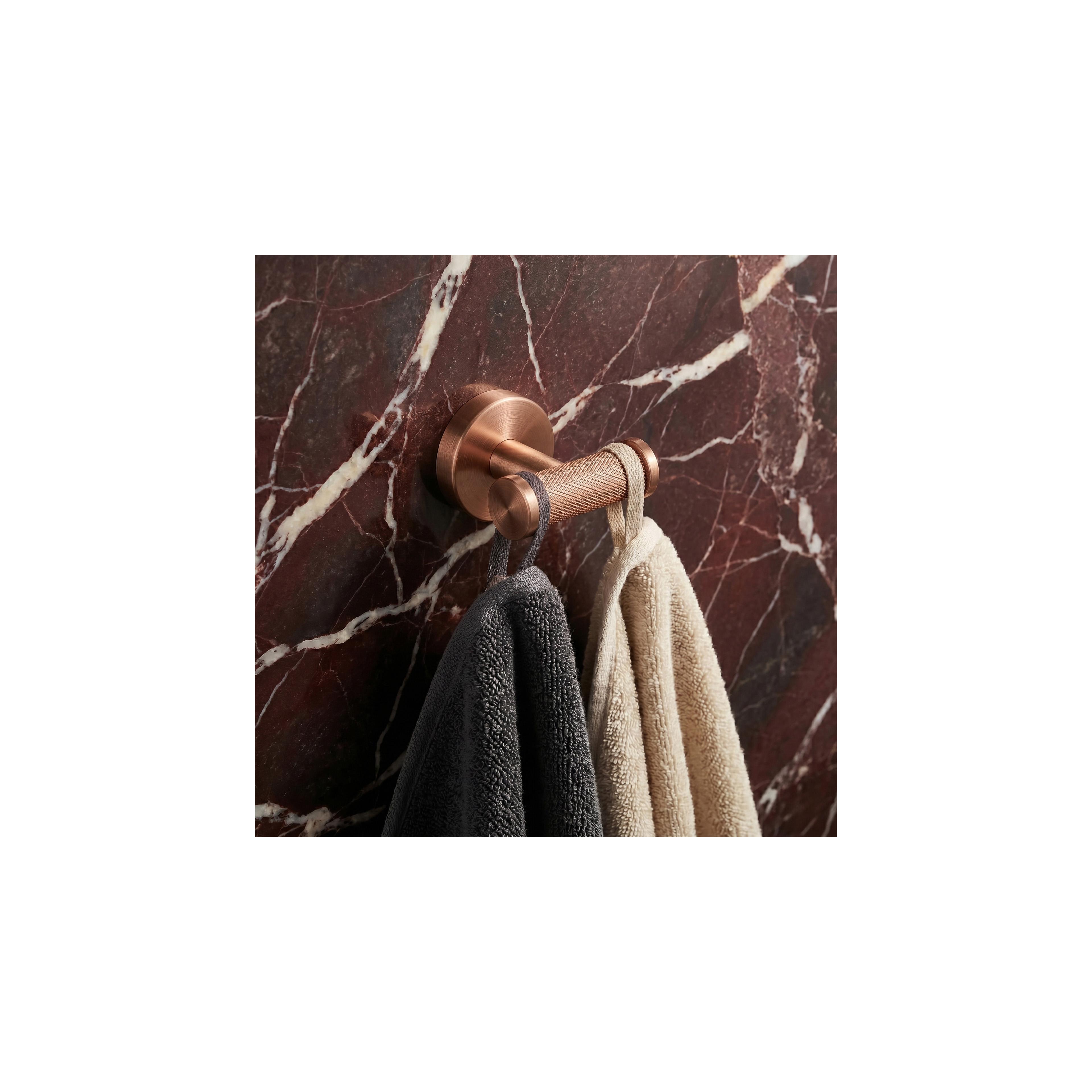 Double hanger 6612 Modern Copper Brush