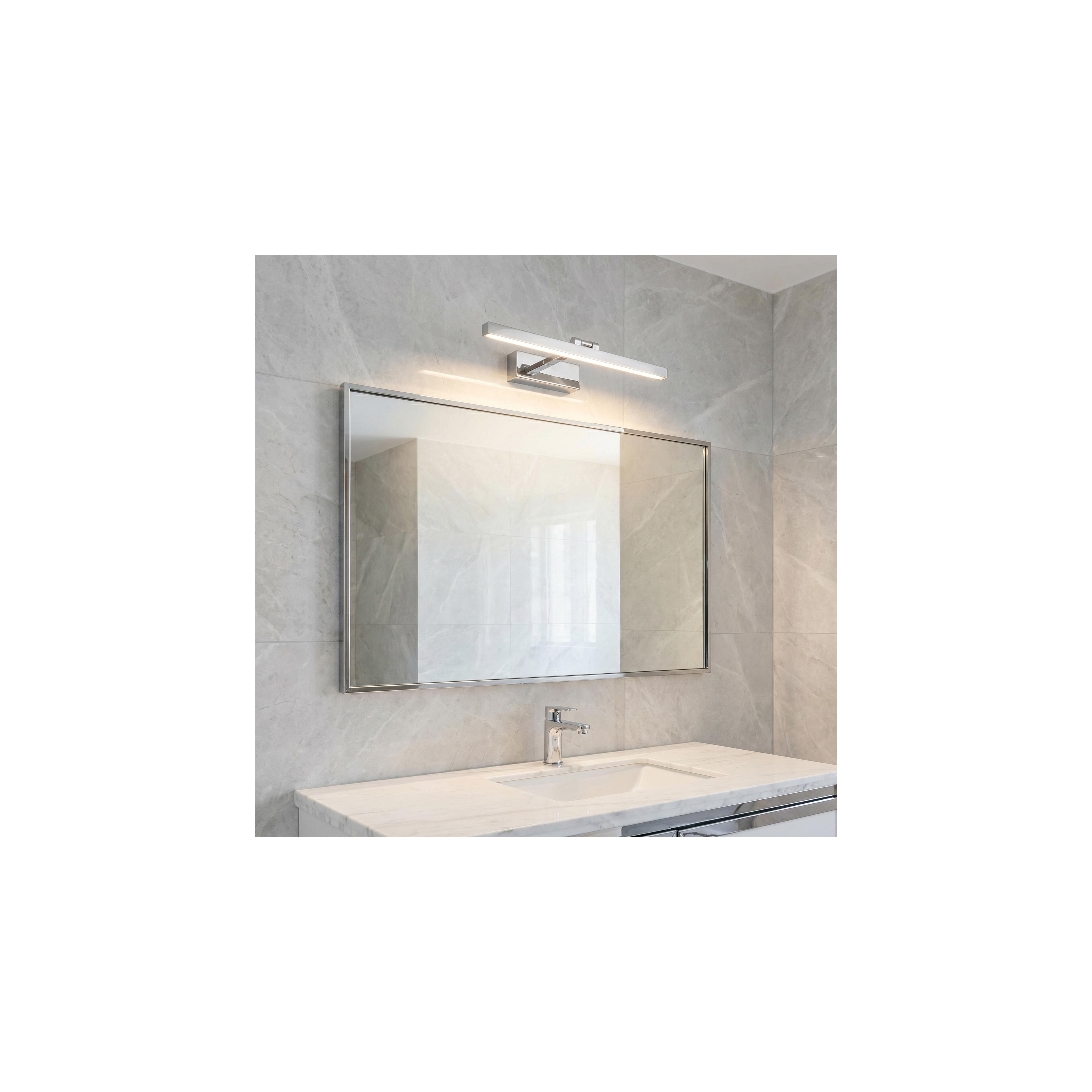 Badrum vägg LED-lampa APP1858-1W 60 cm Chrome