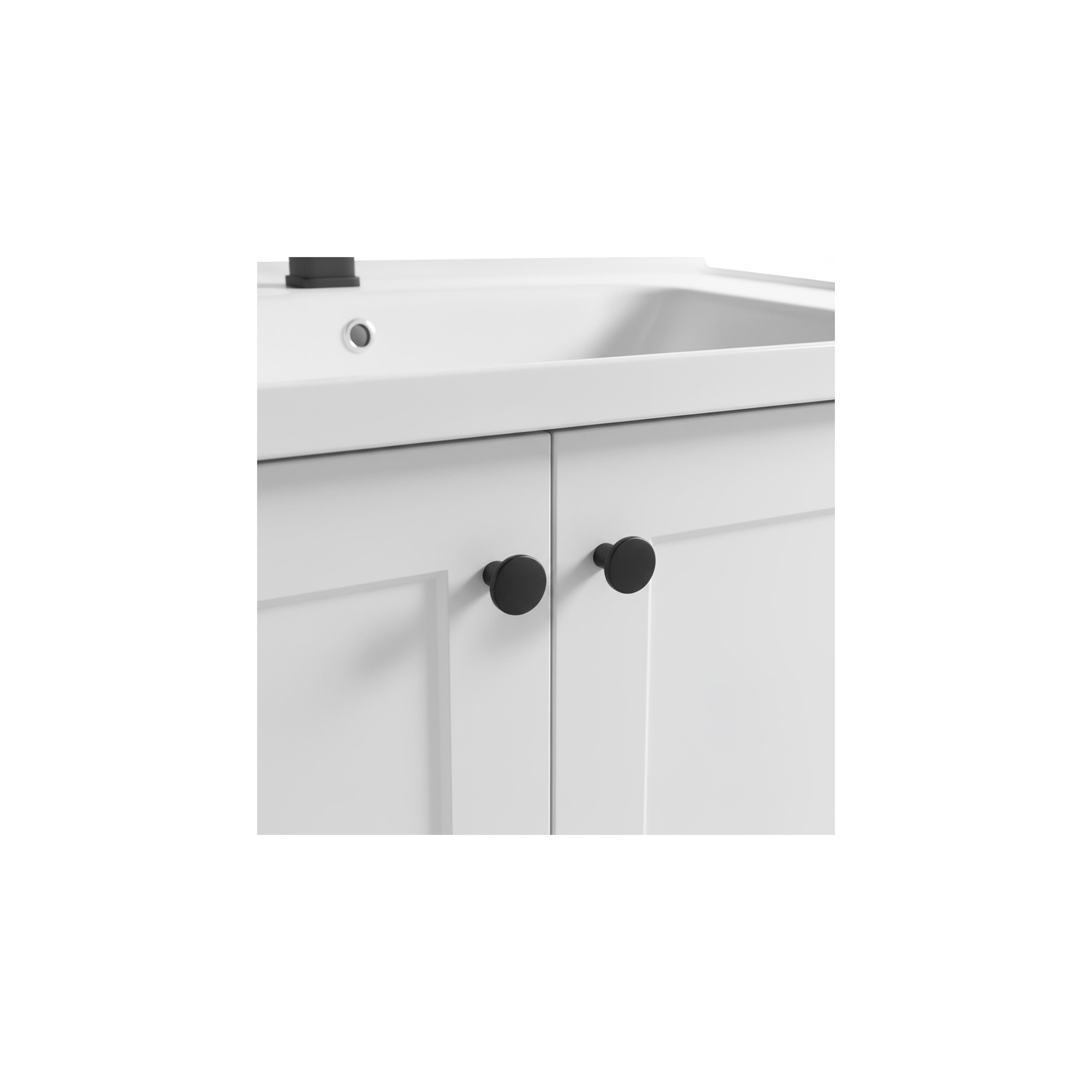 Ensemble de meubles de salle de bain avec lavabo Monti 60cm White