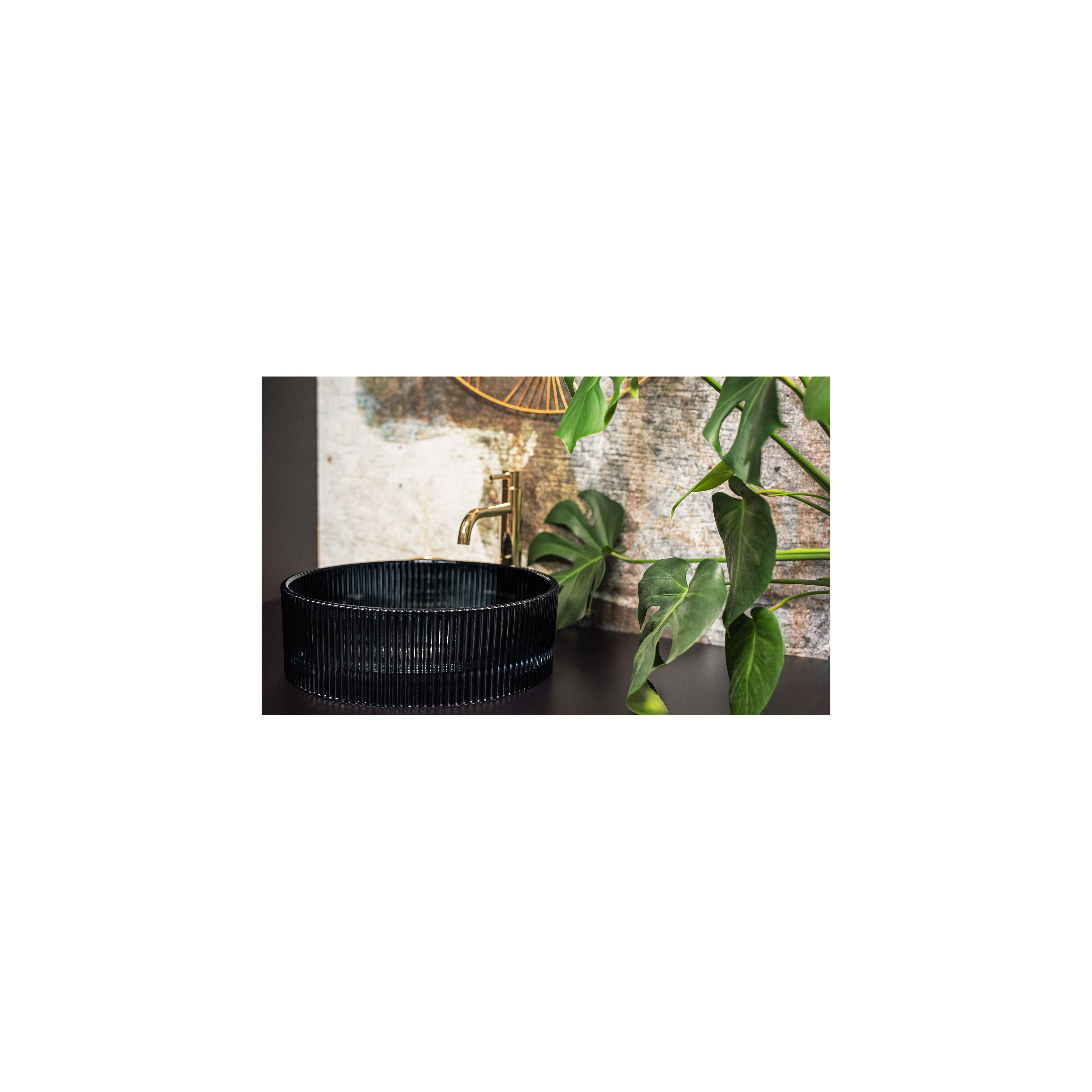 Countertop washbasin Rea Ingrid Black