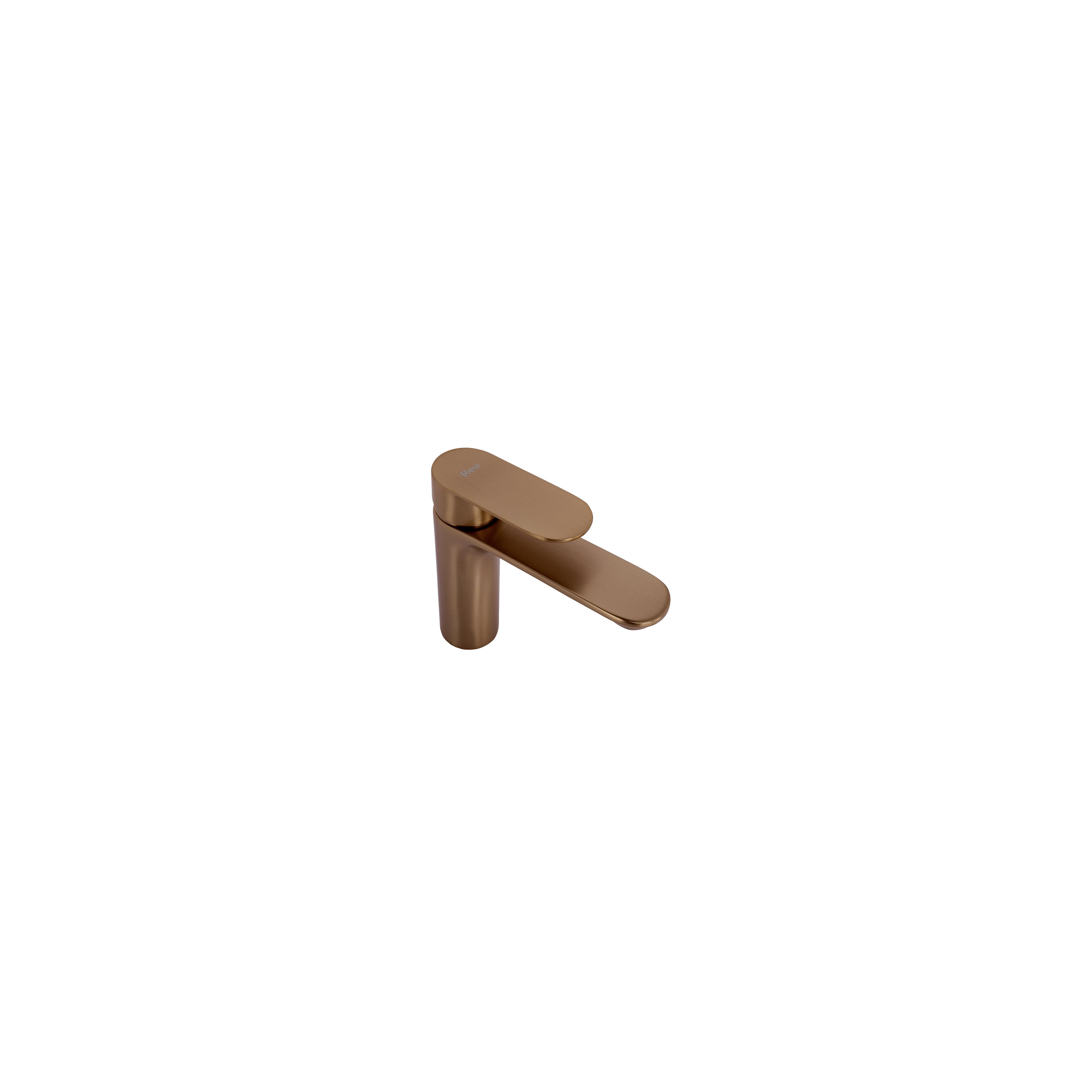 Rubinetto da lavabo Rea Drop Brush Copper low