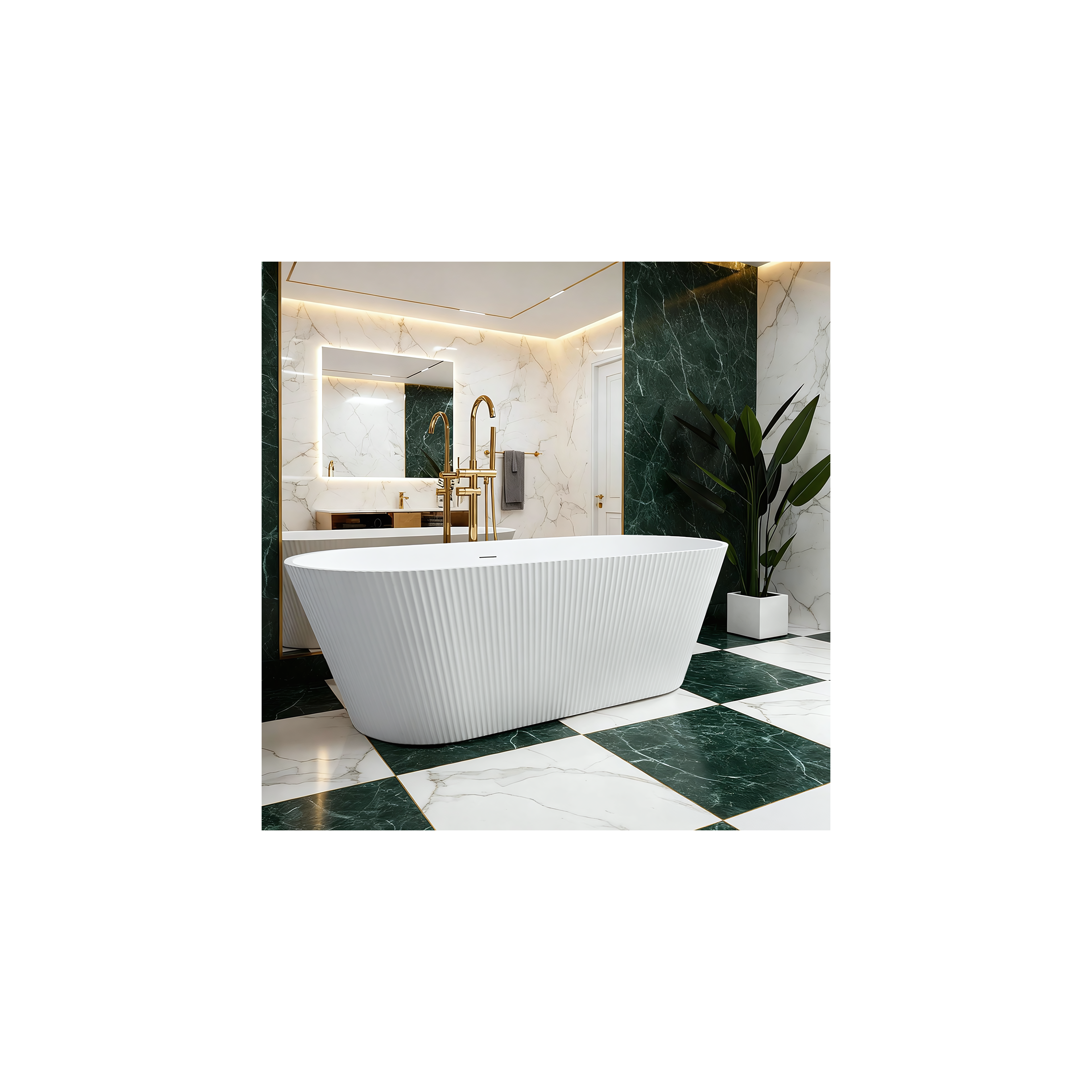 Freestanding Acrylic Bathtub OFELIA 170