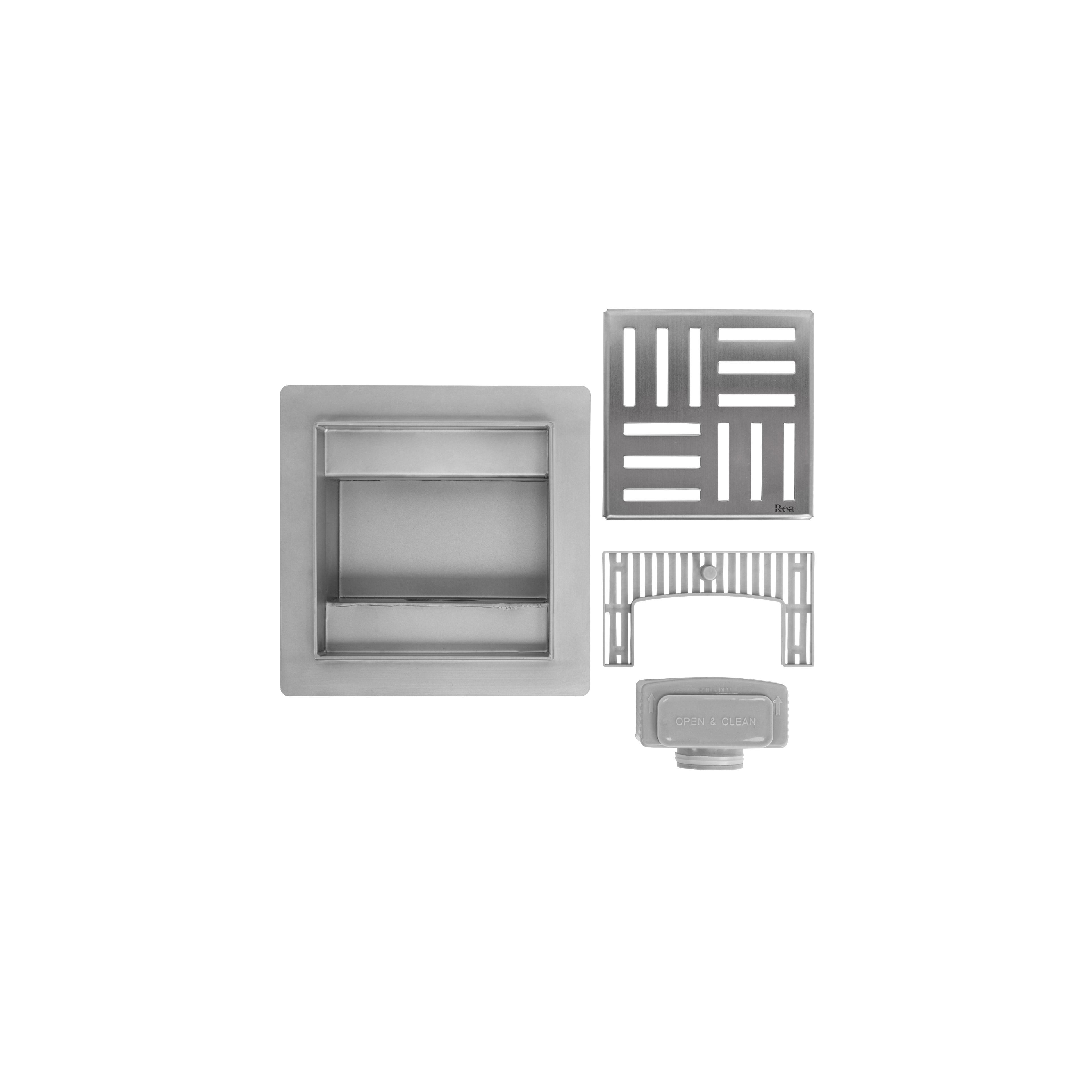 Rigola dus REA CROSS Nickel Brush 12x12