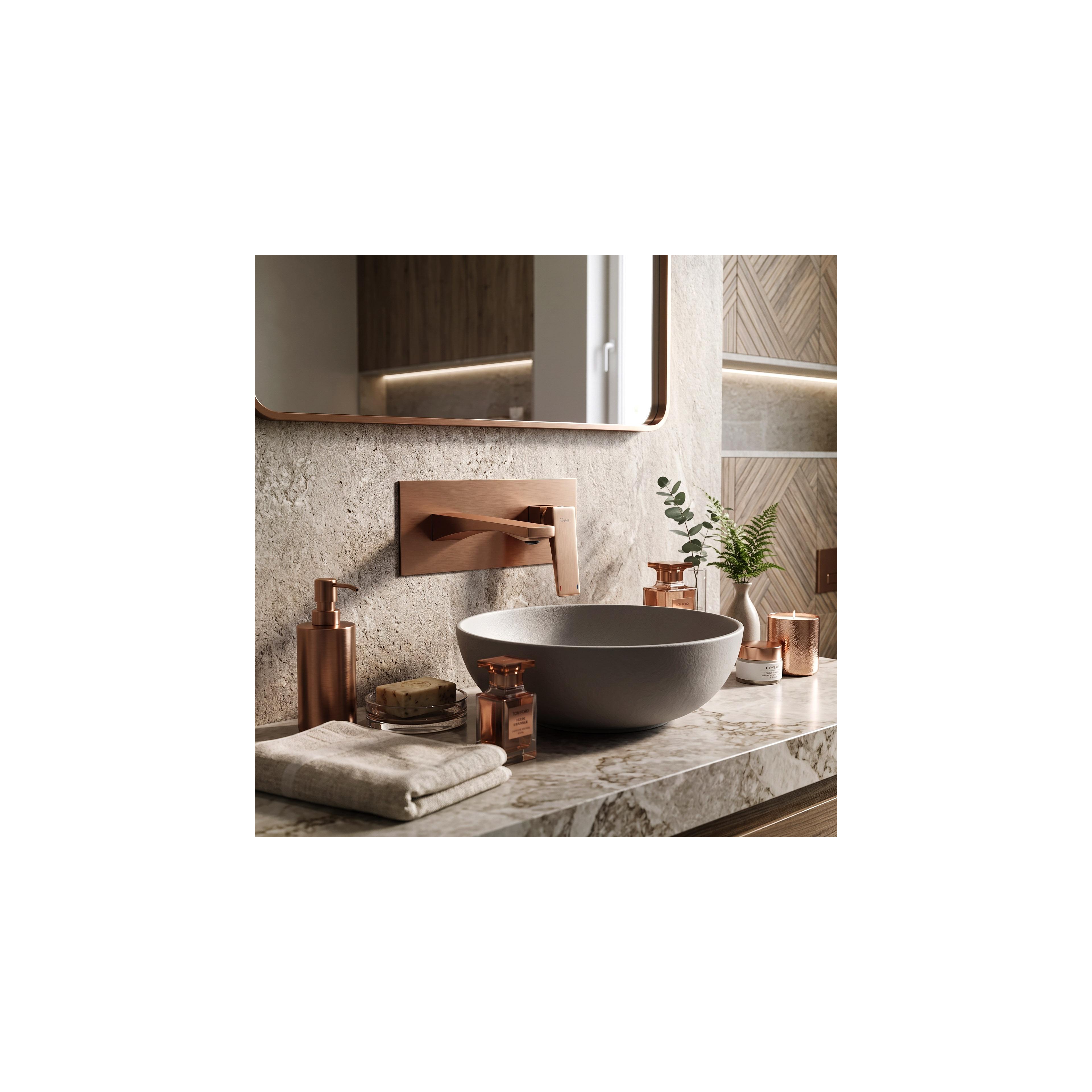 ROBINET ENCASTRÉ PREMIUM REA Joe Brush Copper