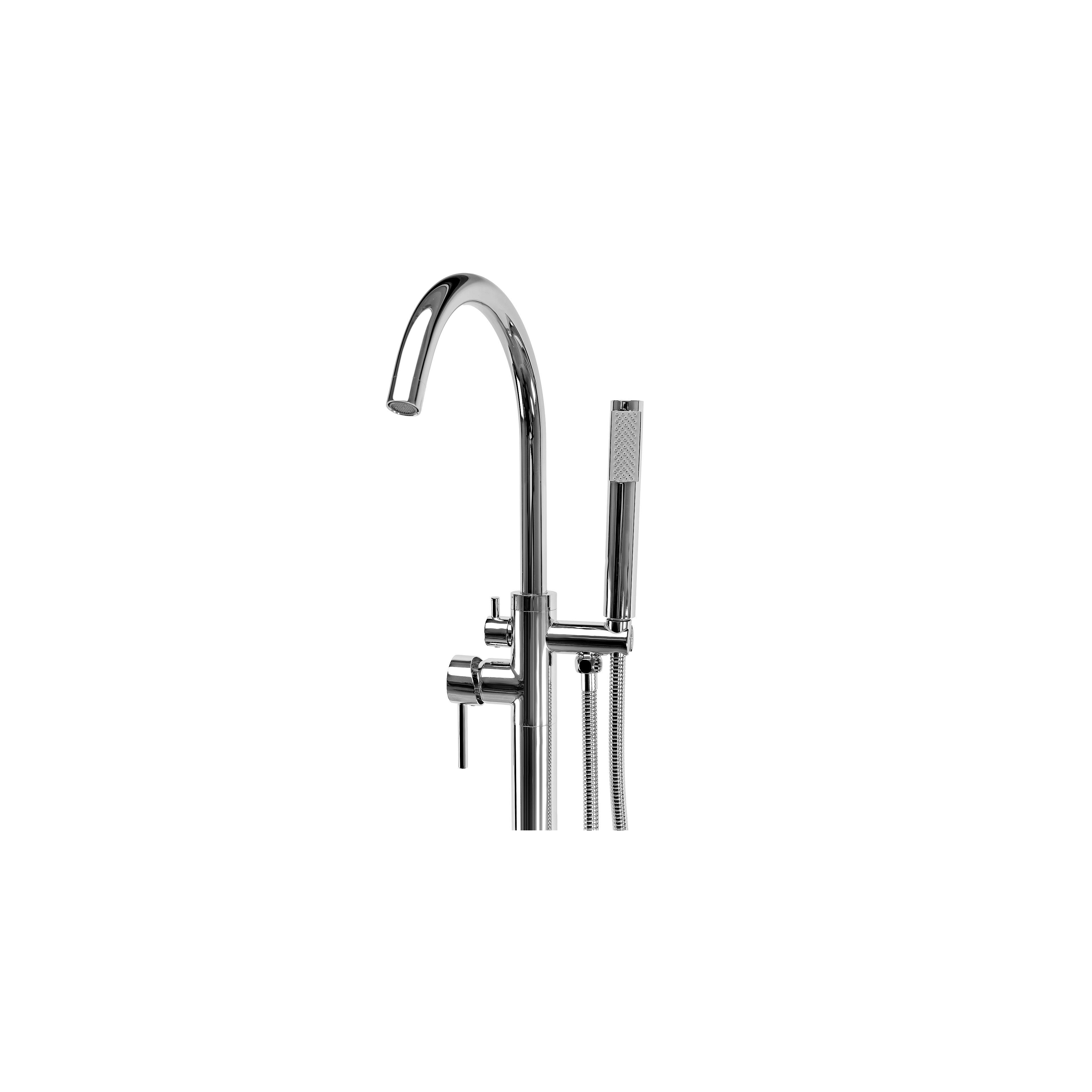 Free-standing faucet Rea Lungo Chrome