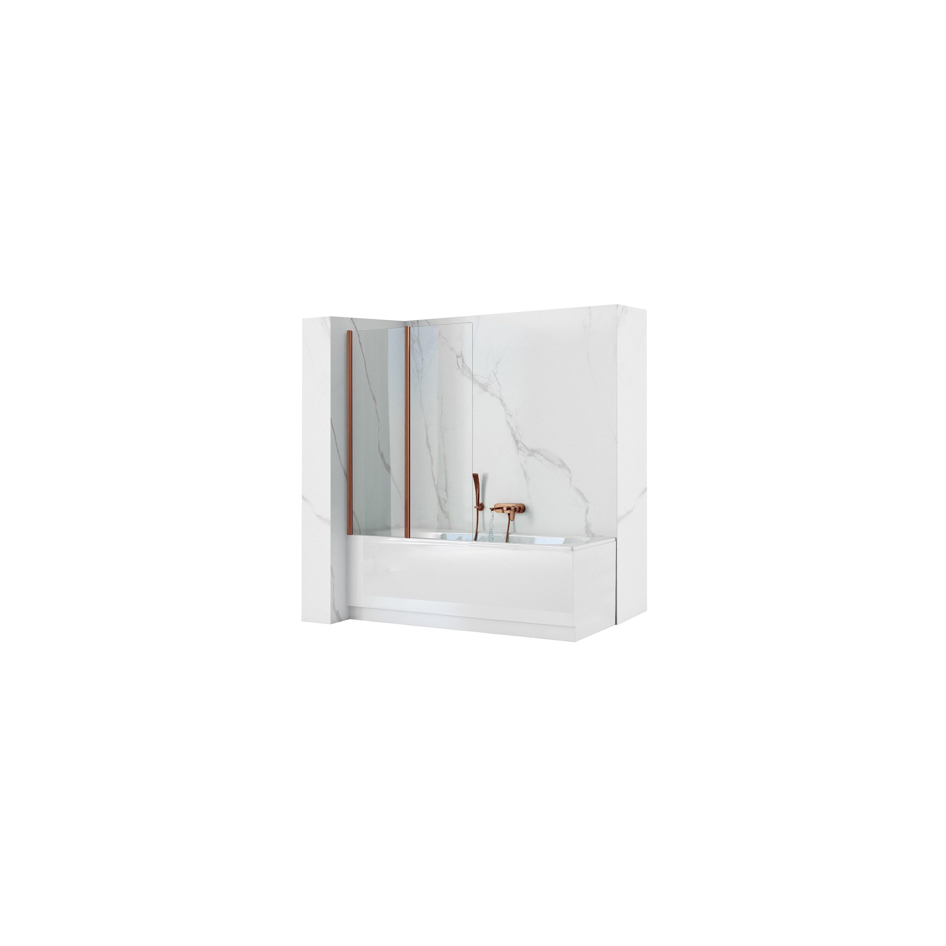 Zavjesa za kadu Rea Agat-2 100 Brush Copper
