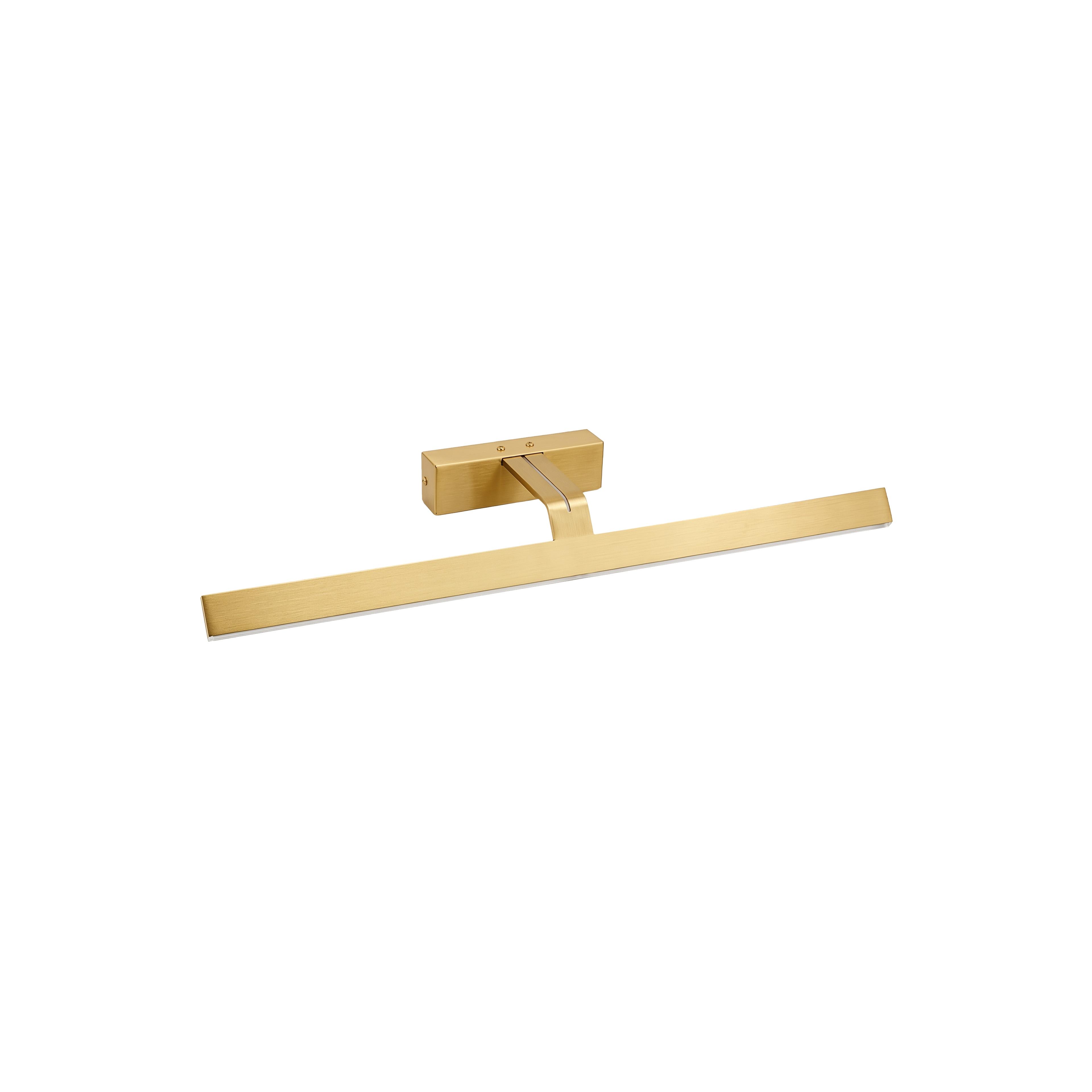 Kopalniška stenska LED svetilka SWE009-1W 73cm BRUSH GOLD