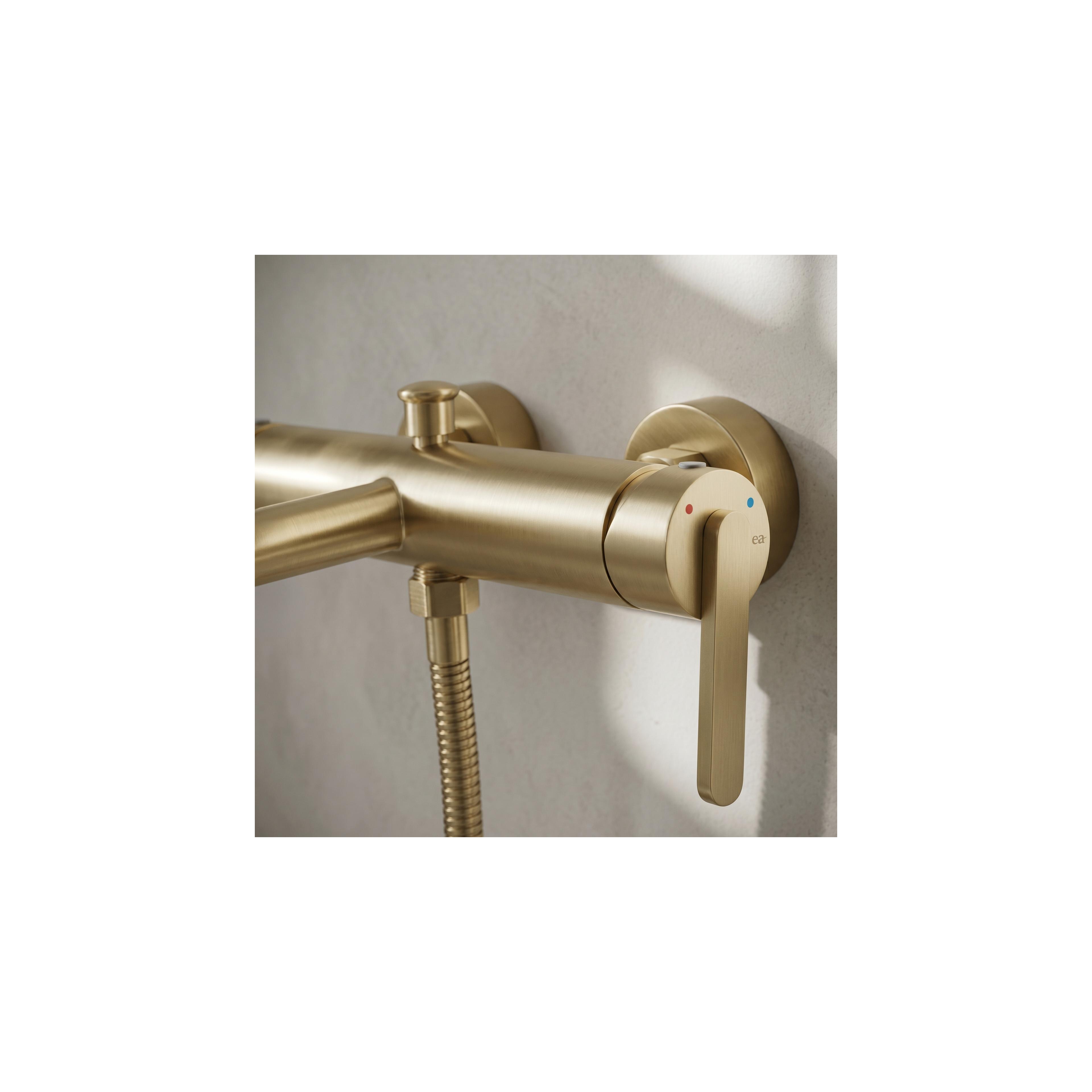 Bath faucet REA Ontario Side Brush Gold