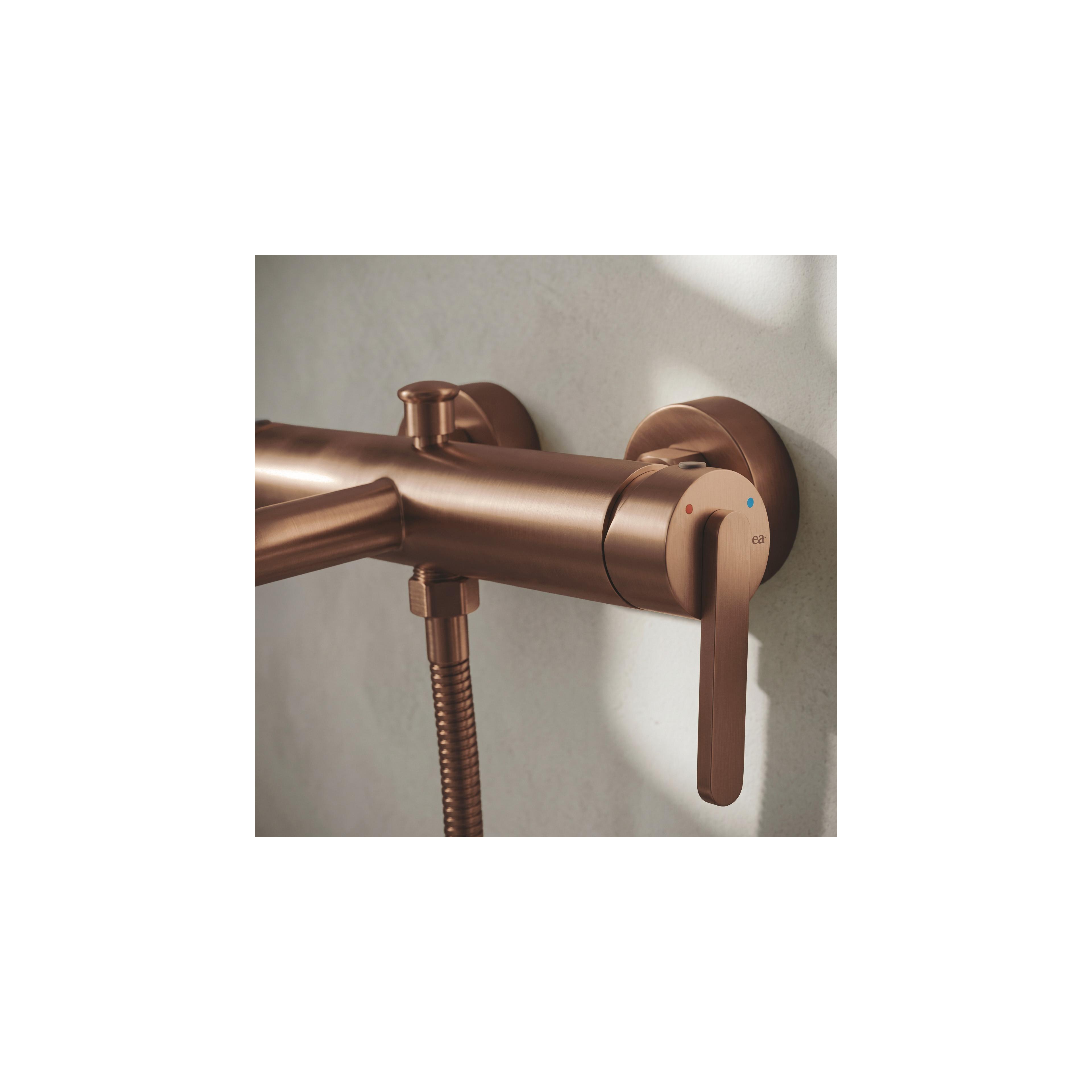 Bath faucet REA Ontario Side Brush Copper