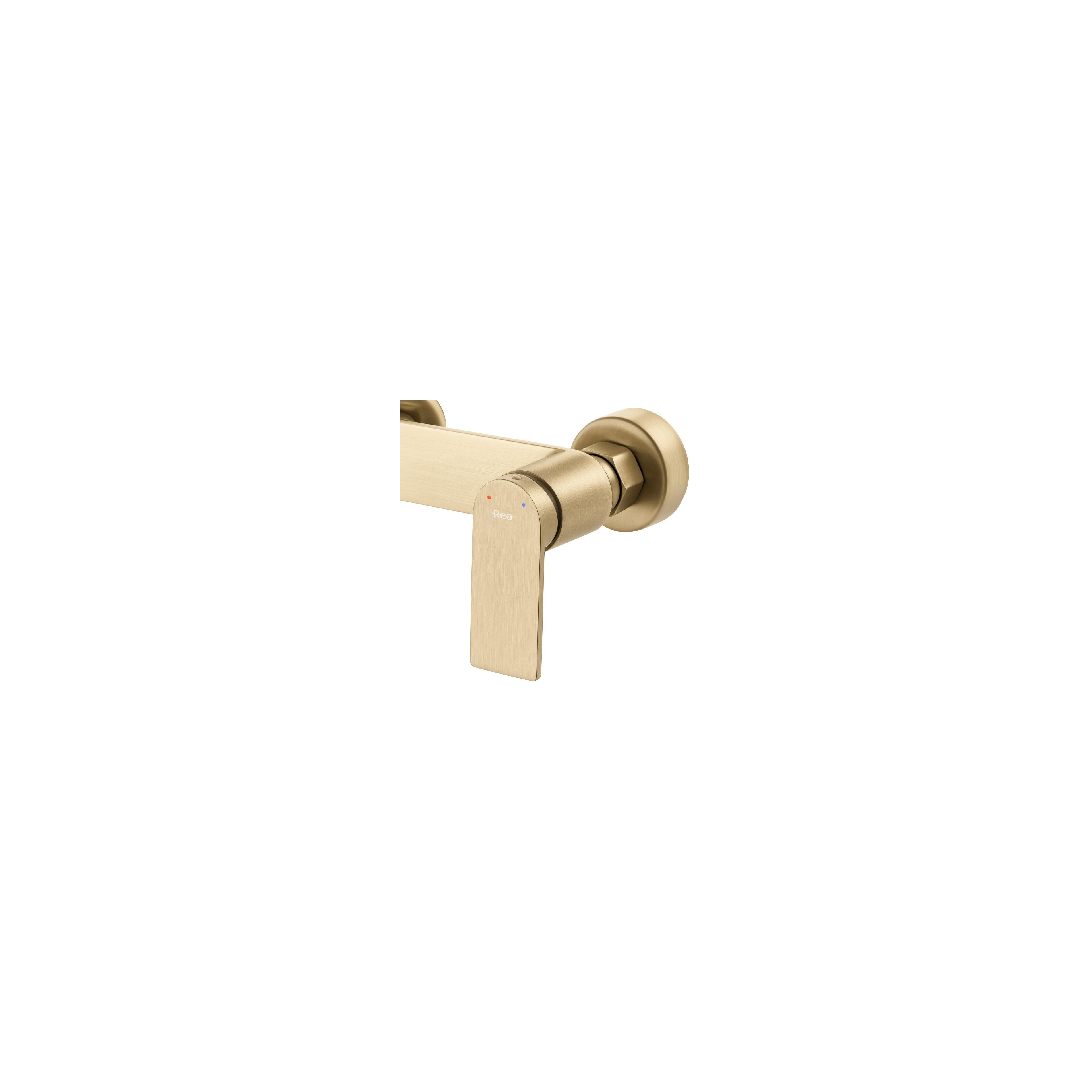 Grifo de bañera REA STORM Brush Gold