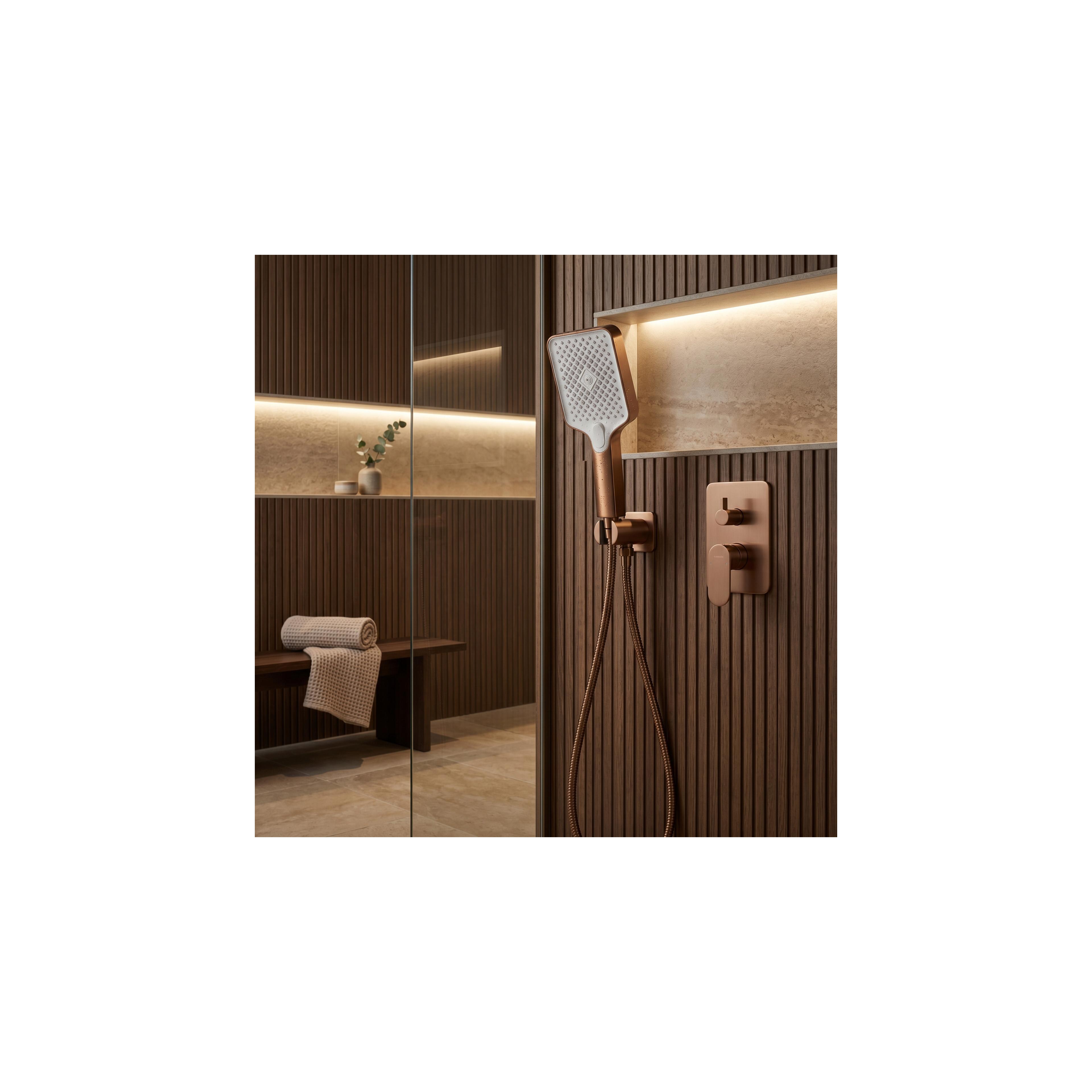 Rea JS-031 BRUSH COPPER zuhanyfej