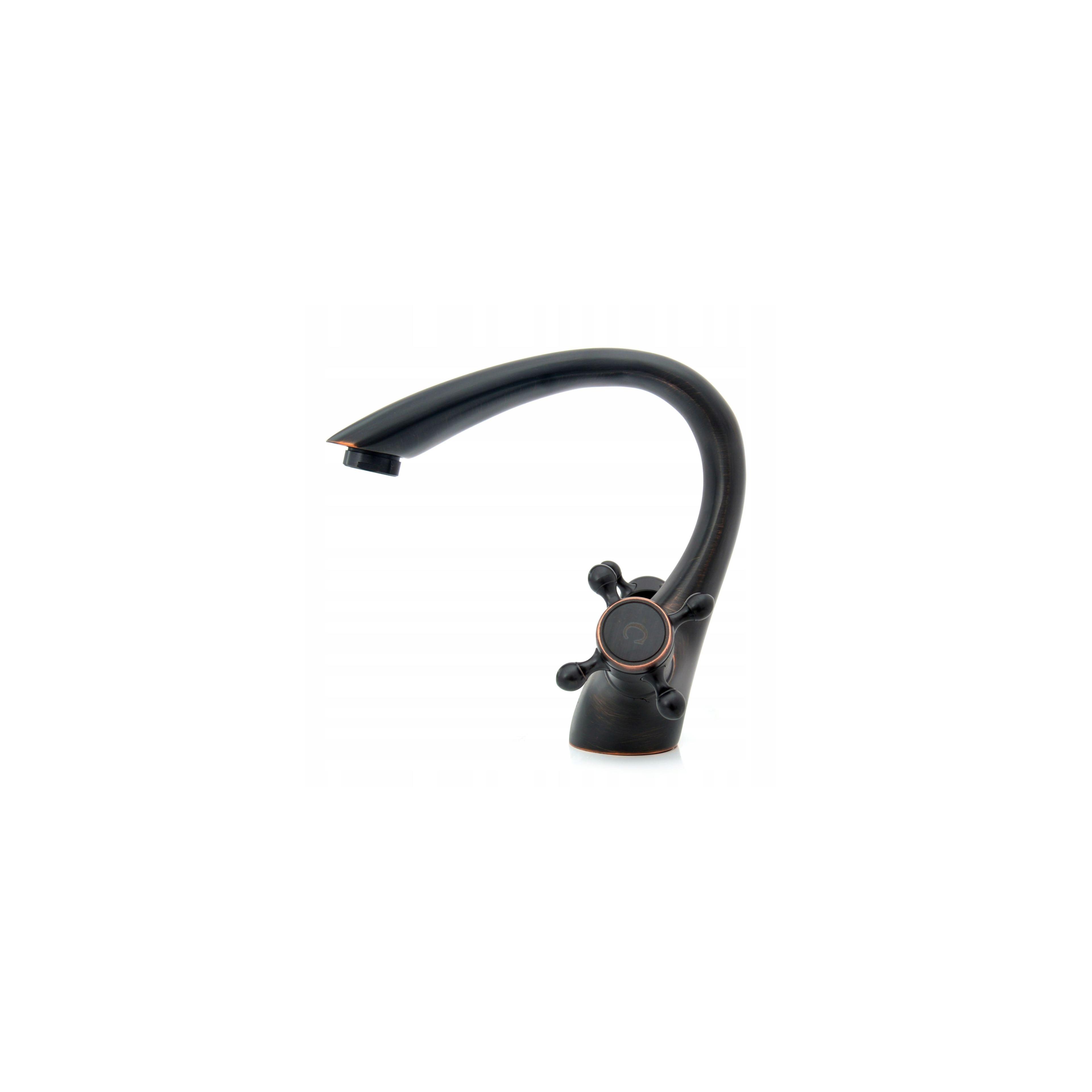 Bathroom faucet Rea Retro Old Black