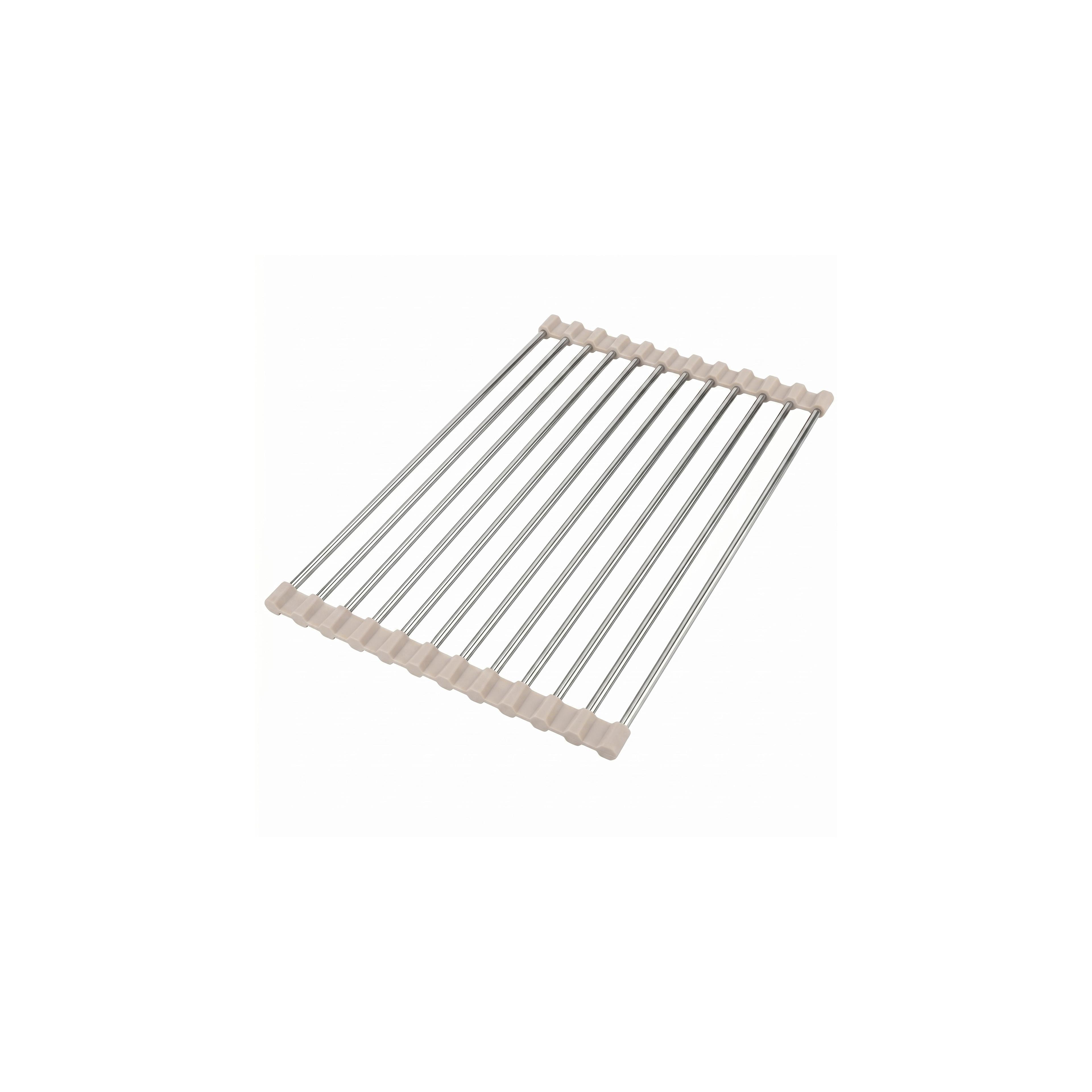 Roll-up dish drying rack for sink REA P12298B Beige