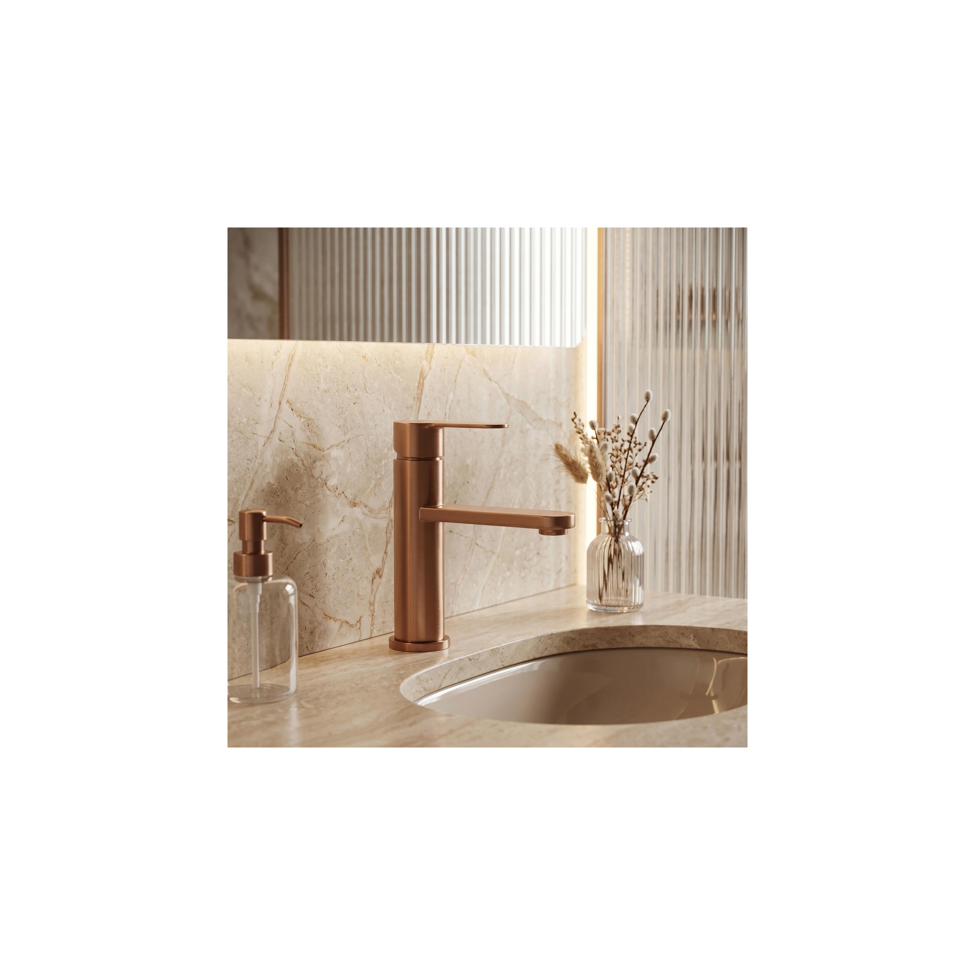 Kupaonska miješalica Rea Arcos Brush Copper