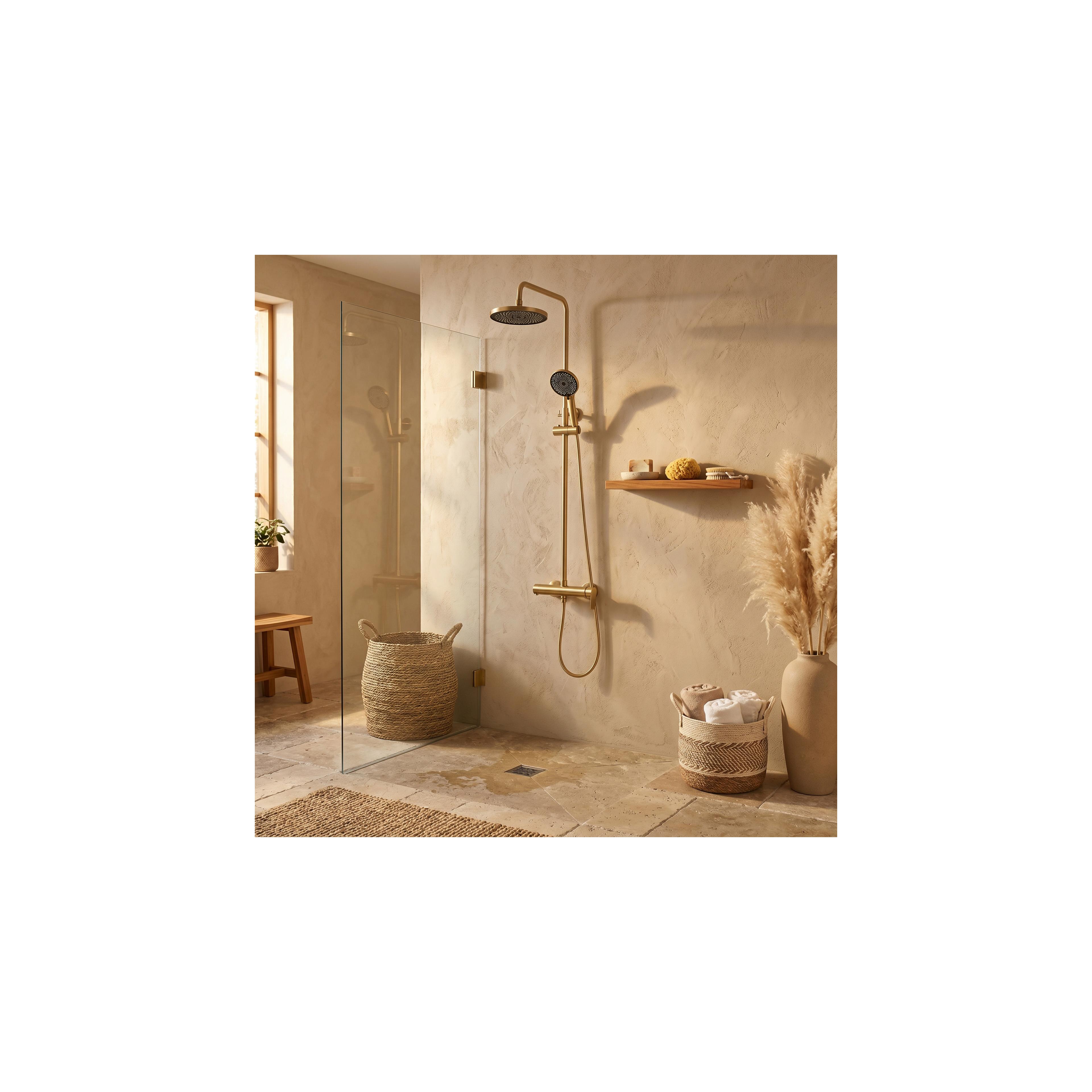 Shower set Rea Hunter Brush Gold