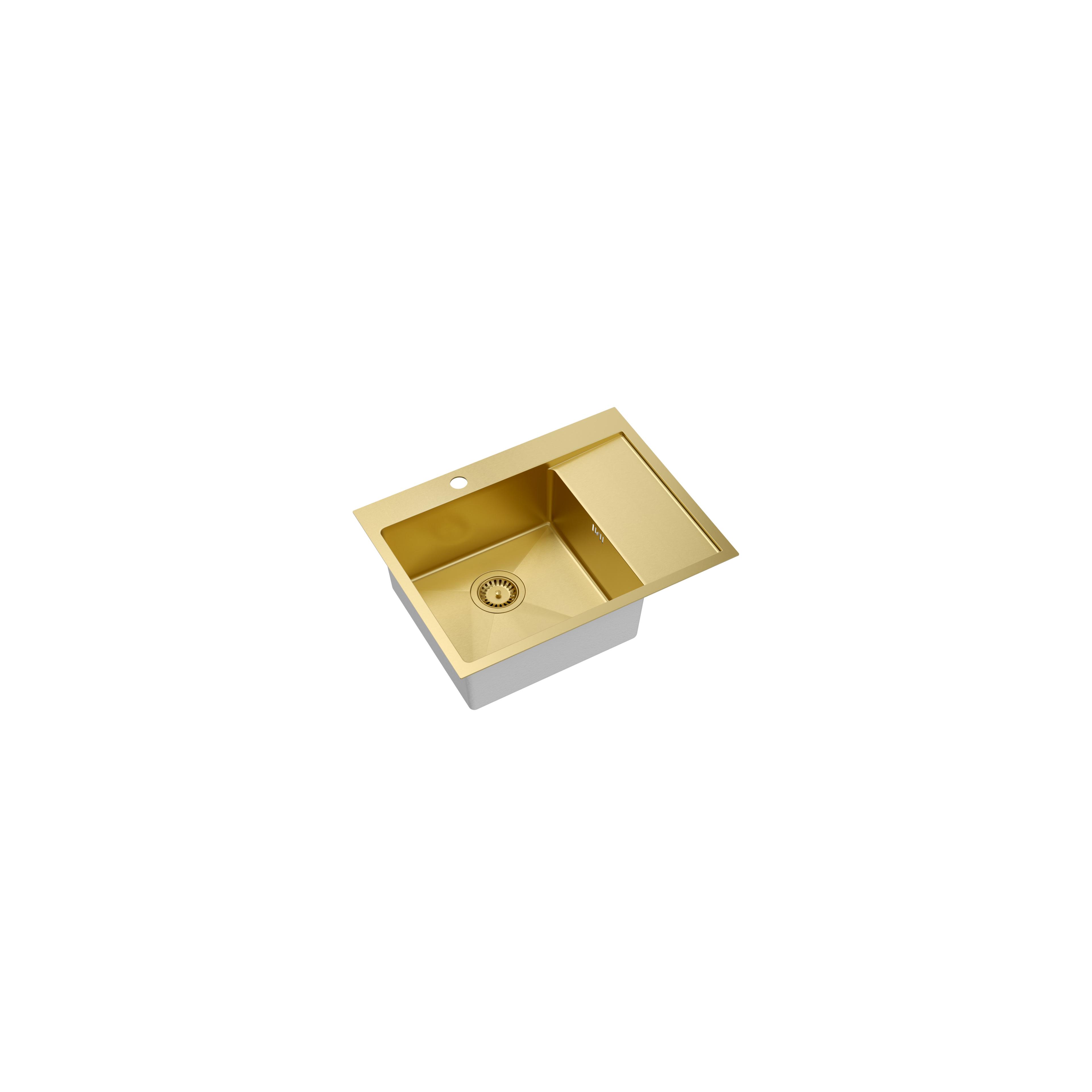 Fregadero de acero RUSSEL 116 Gold