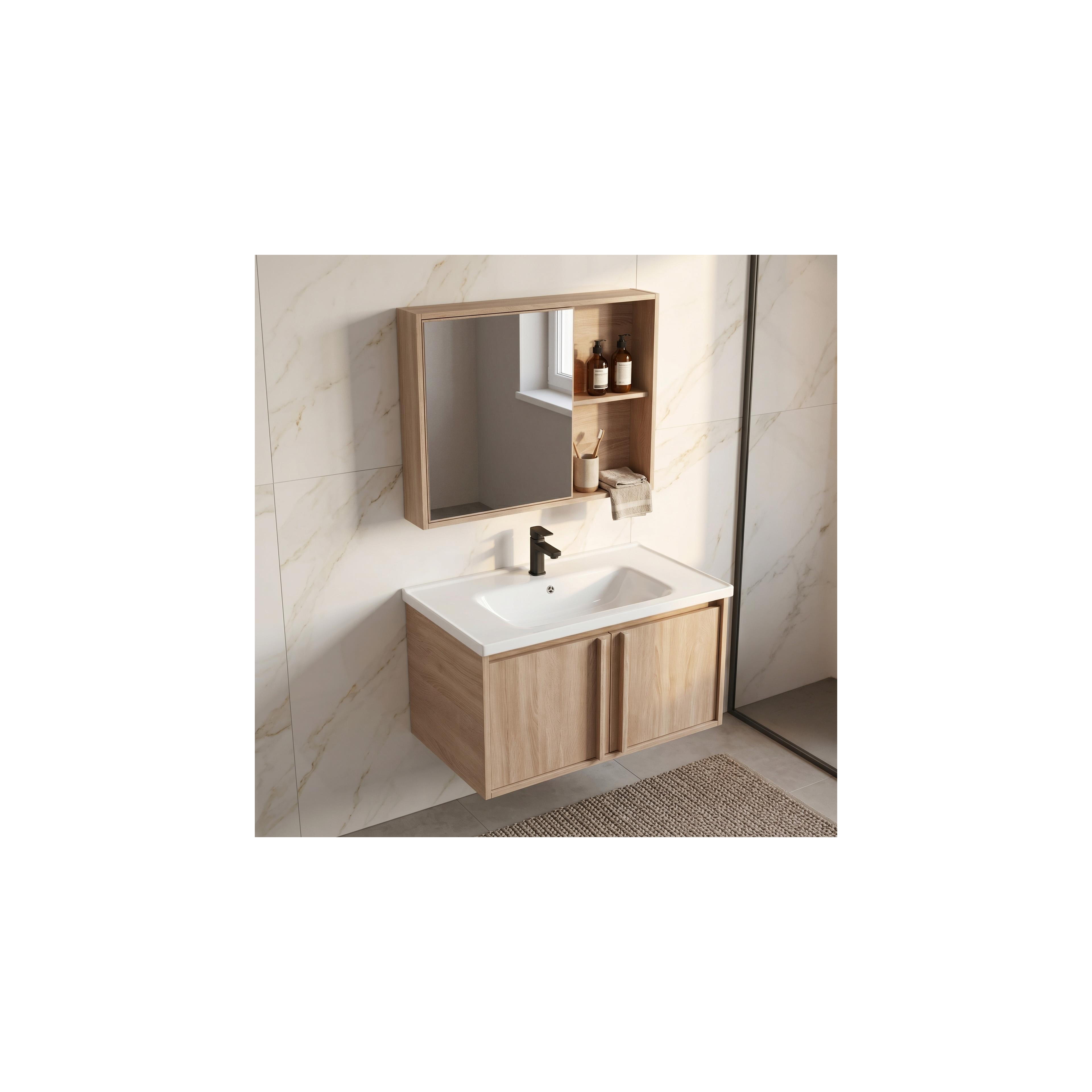 Badkamermeubelset met wastafel Gama T25023 BXM 80CM