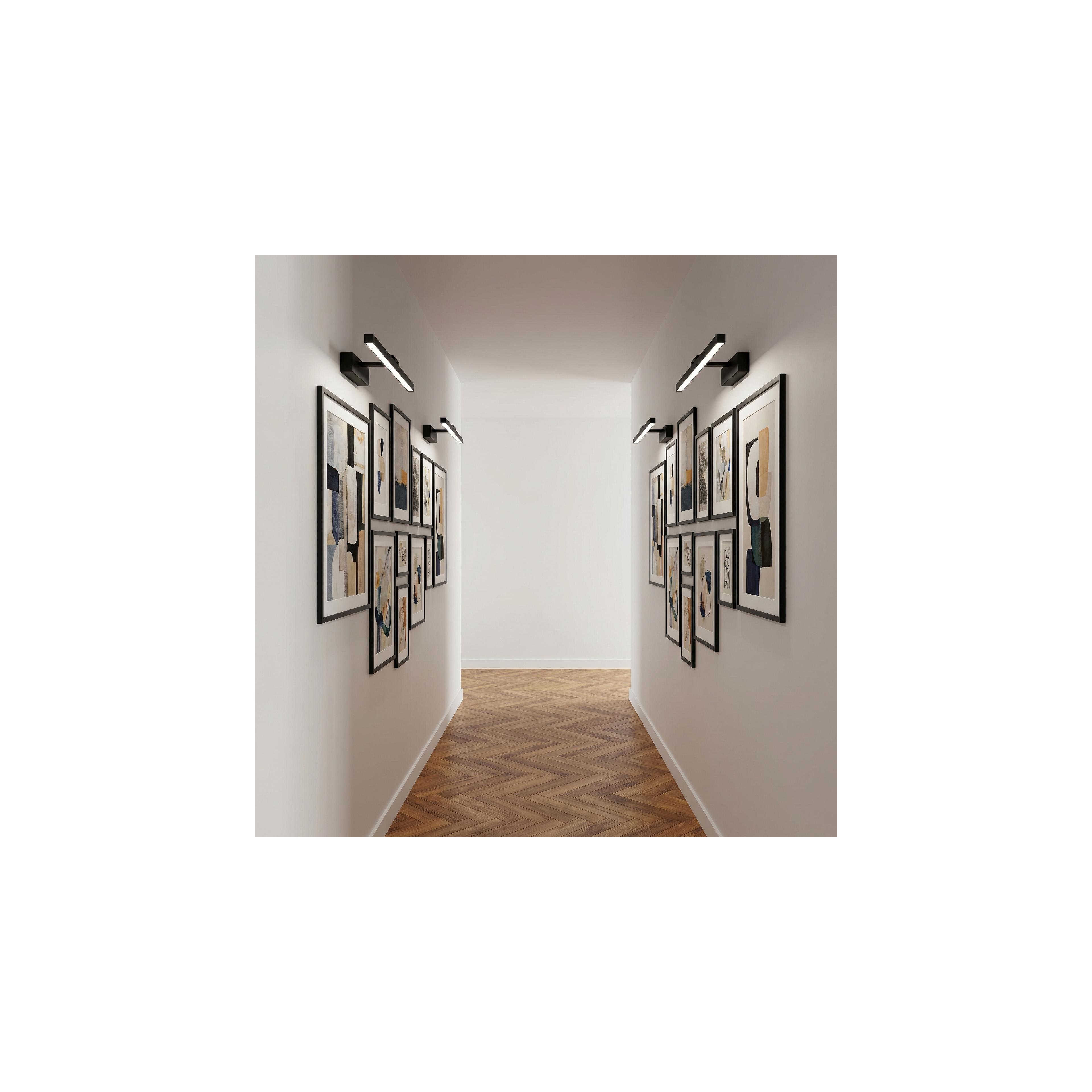 Bad LED-Wandleuchte APP1866-1W 40 cm Black