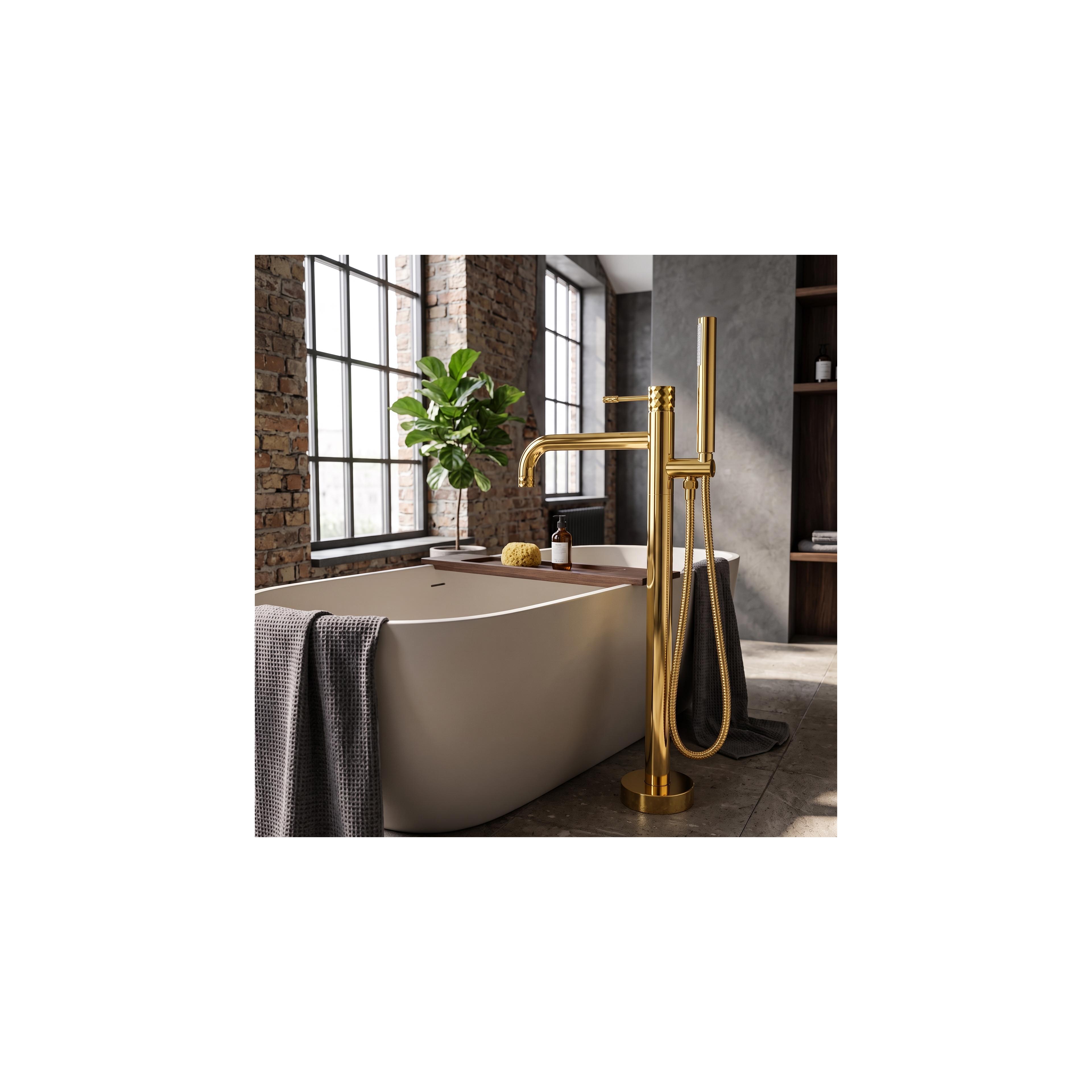 Torneira para banheira Rea Lungo Diamond Gold