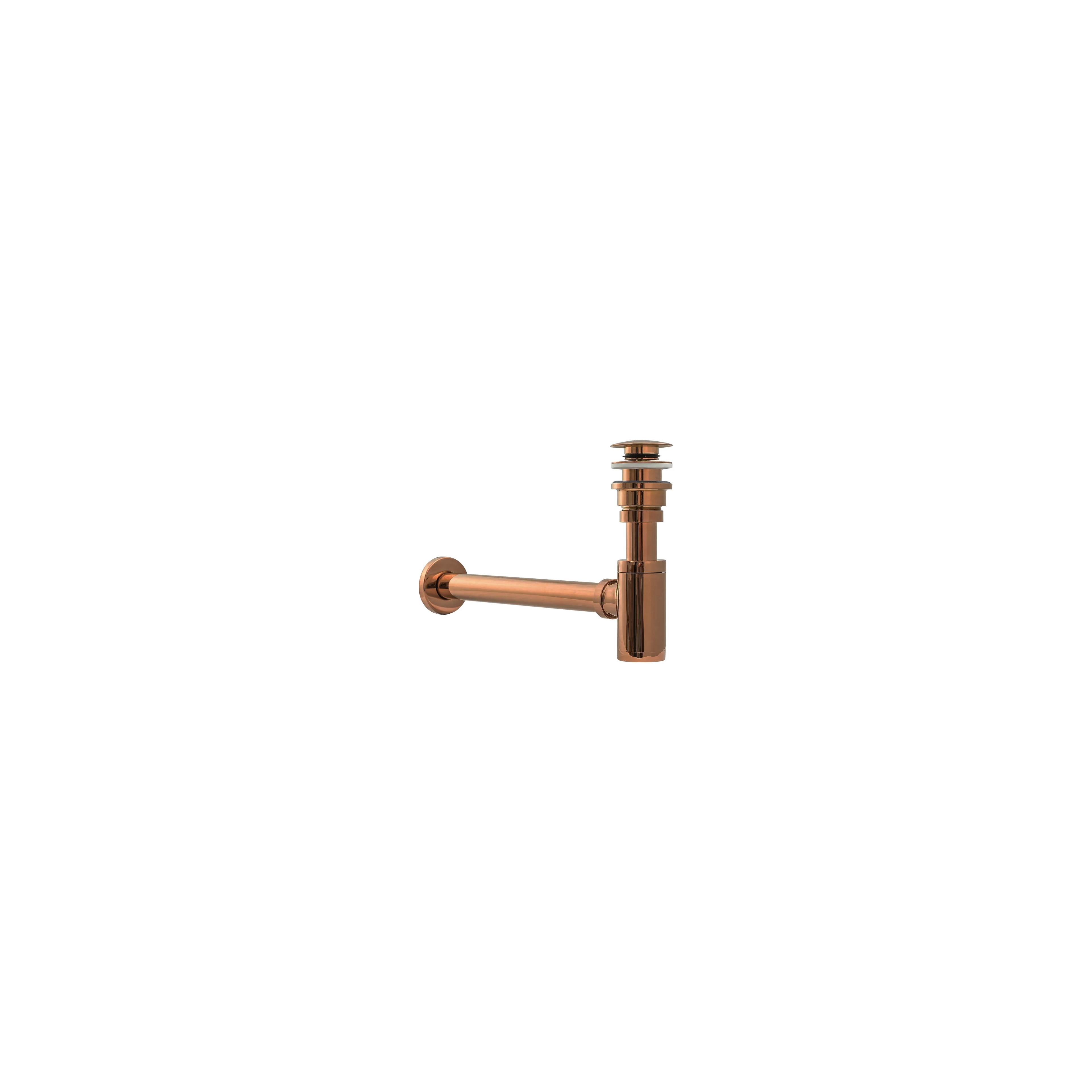 Univerasl Basin siphon click-clack Copper