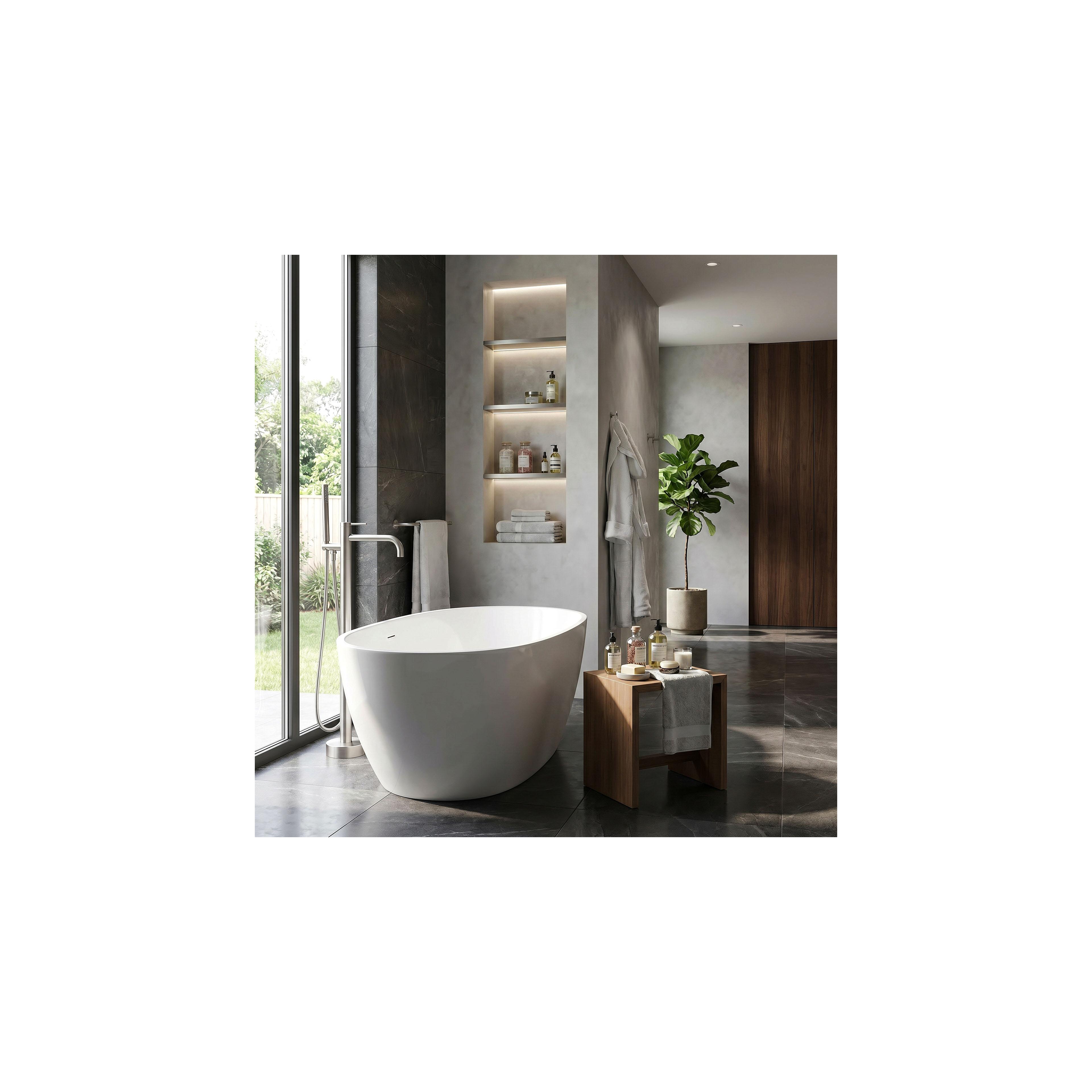 Free-standing faucet Rea Clif Brush Nickel