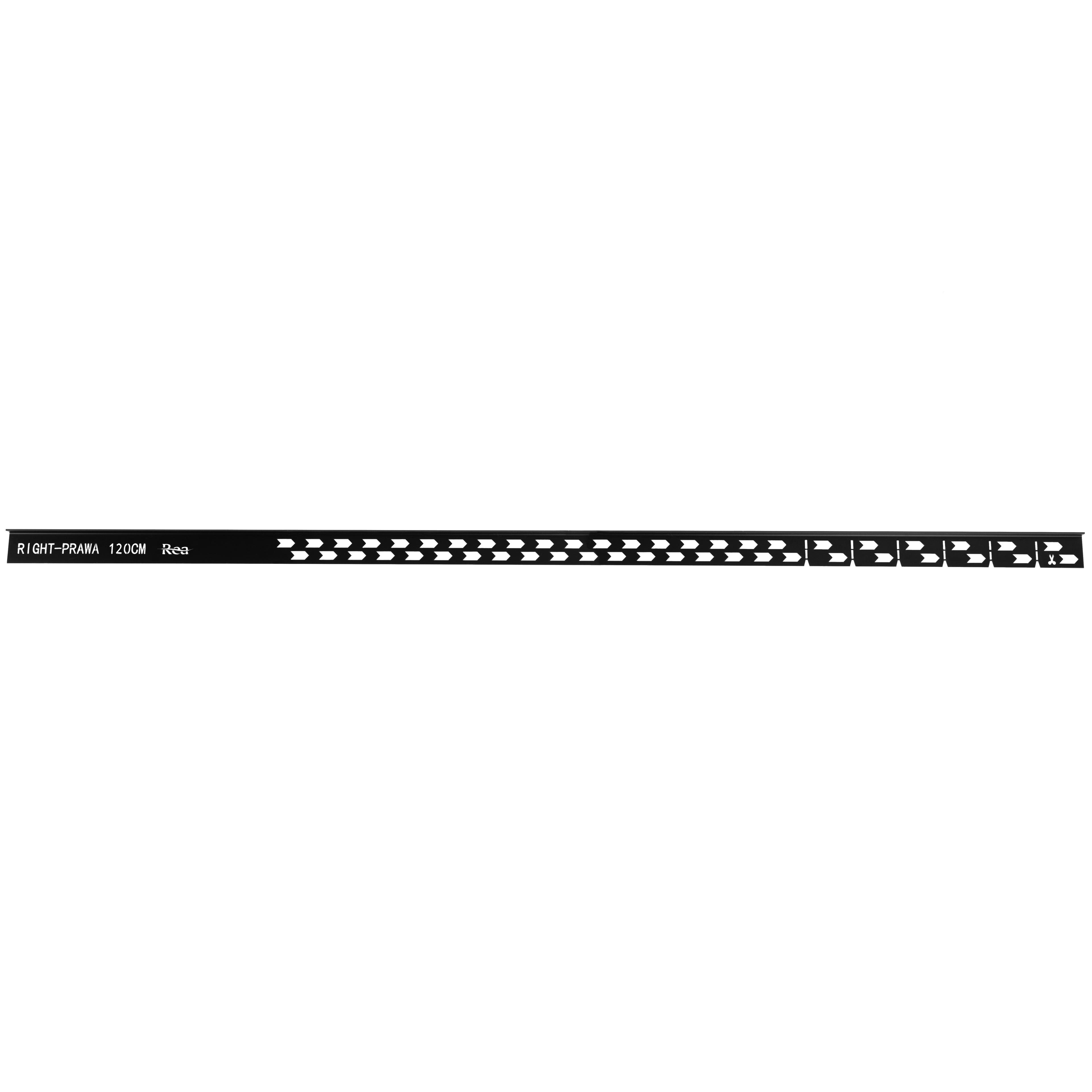 Shower tray skirting panel 120cm Black
