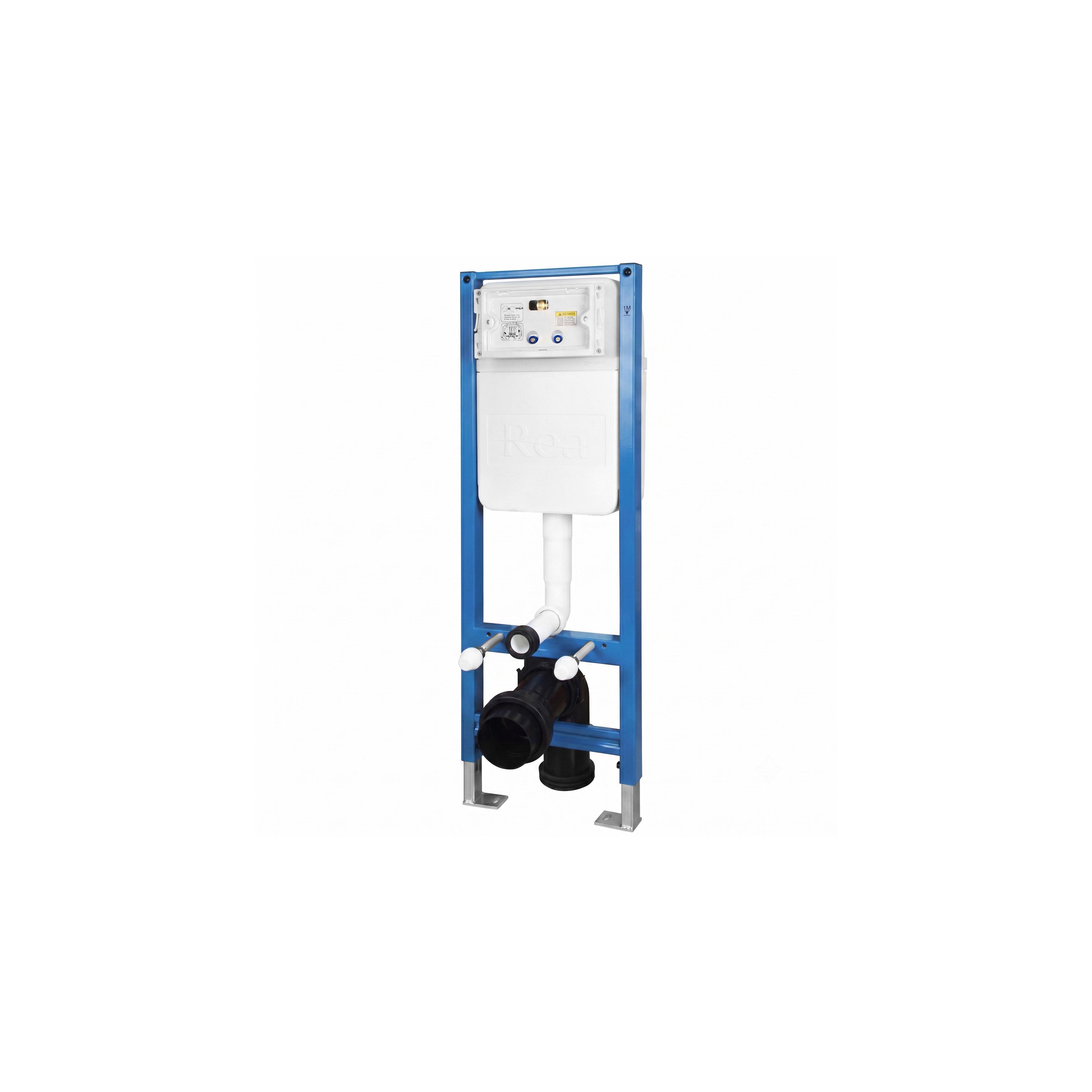 Ensemble de Bâti-Support WC 024N avec Plaque de Commande HD Black
