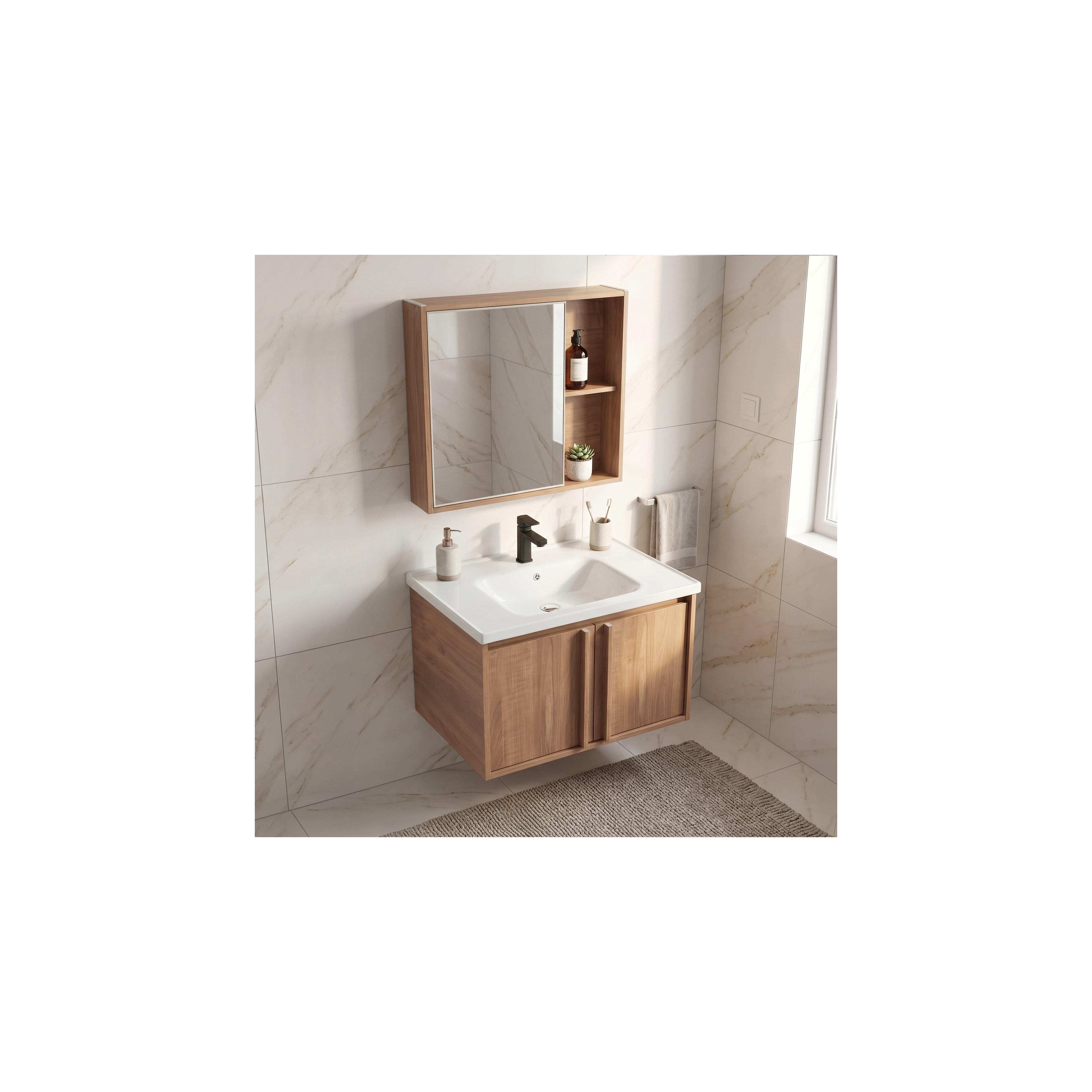 Set mobilier de baie cu lavoar Gama T25023 HHL 60CM