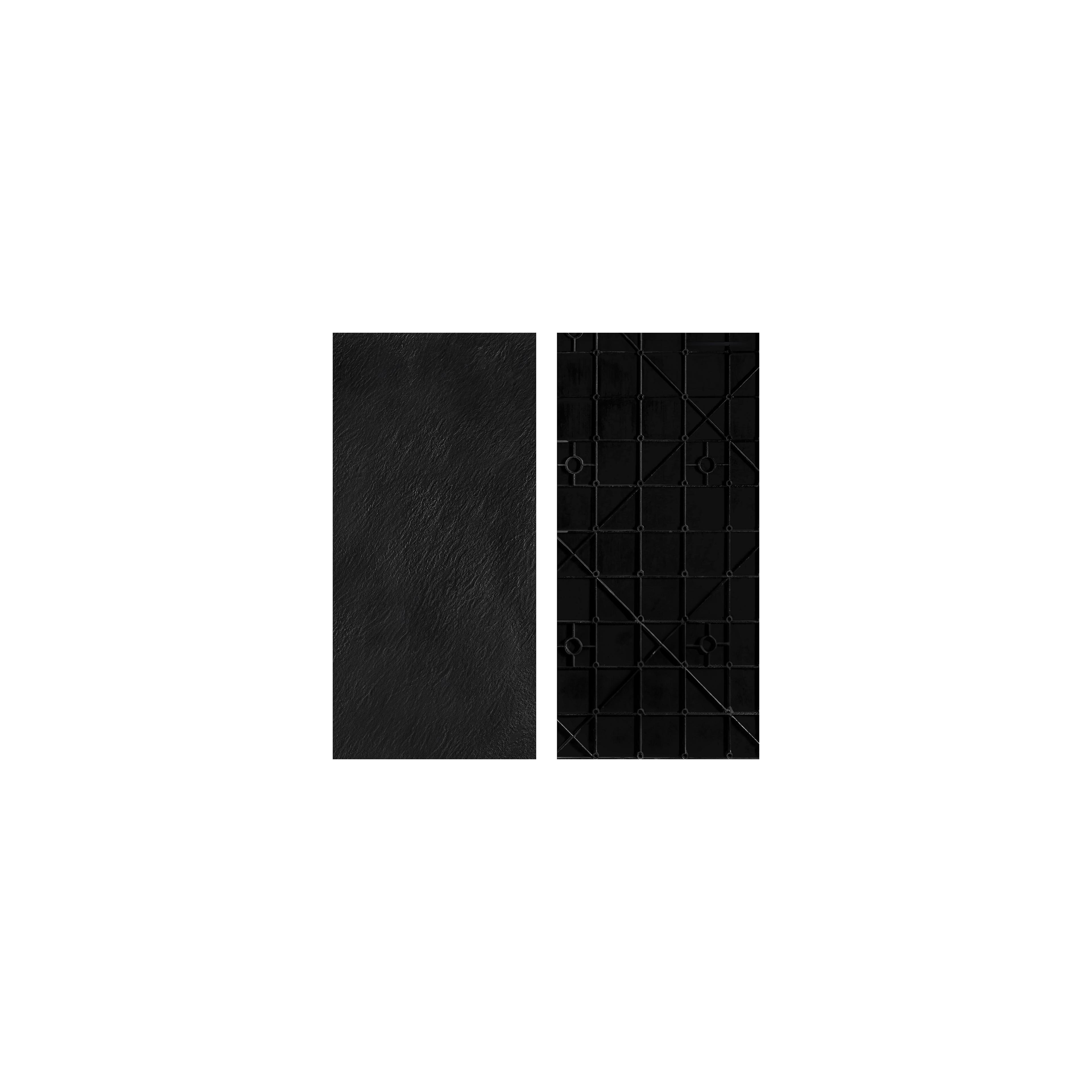 Base de duche Magnum preta 90x90